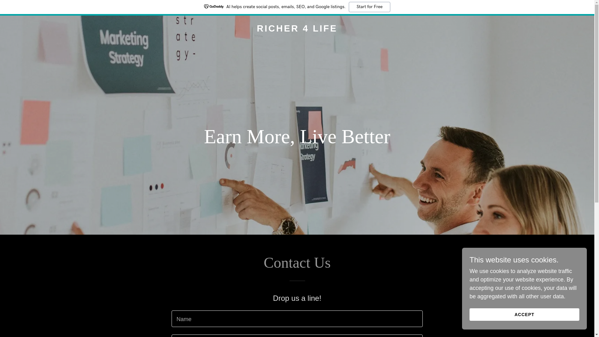website screenshot of https://httpswwwricher4life.com/