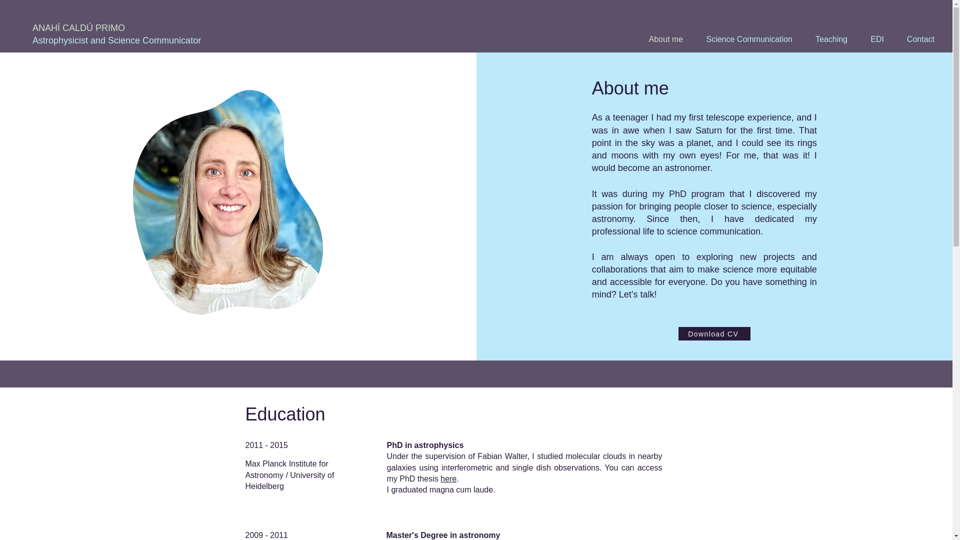website screenshot of https://anahicaldu.com/