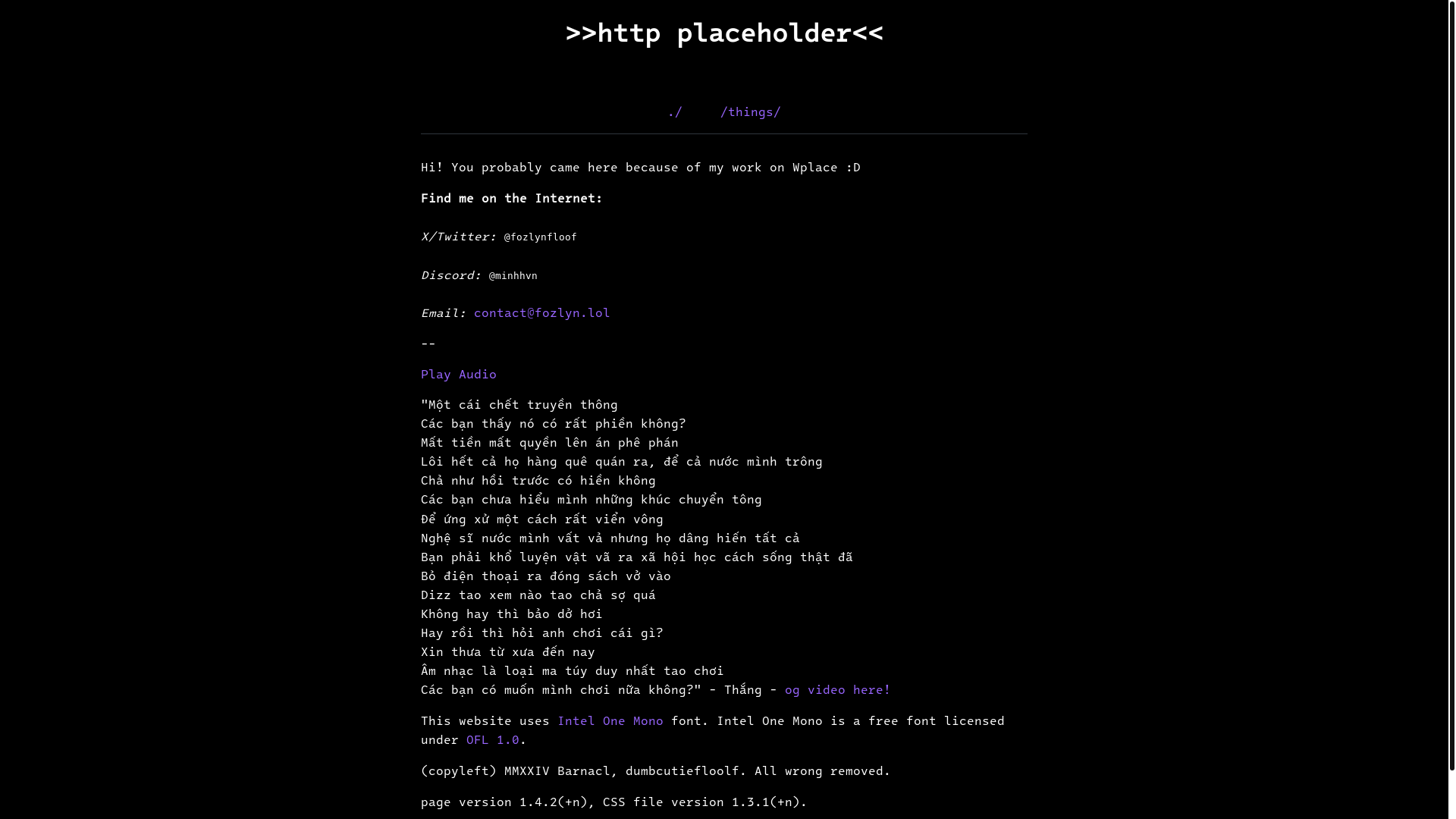 website screenshot of https://nminhhvn-github-io.pages.dev/