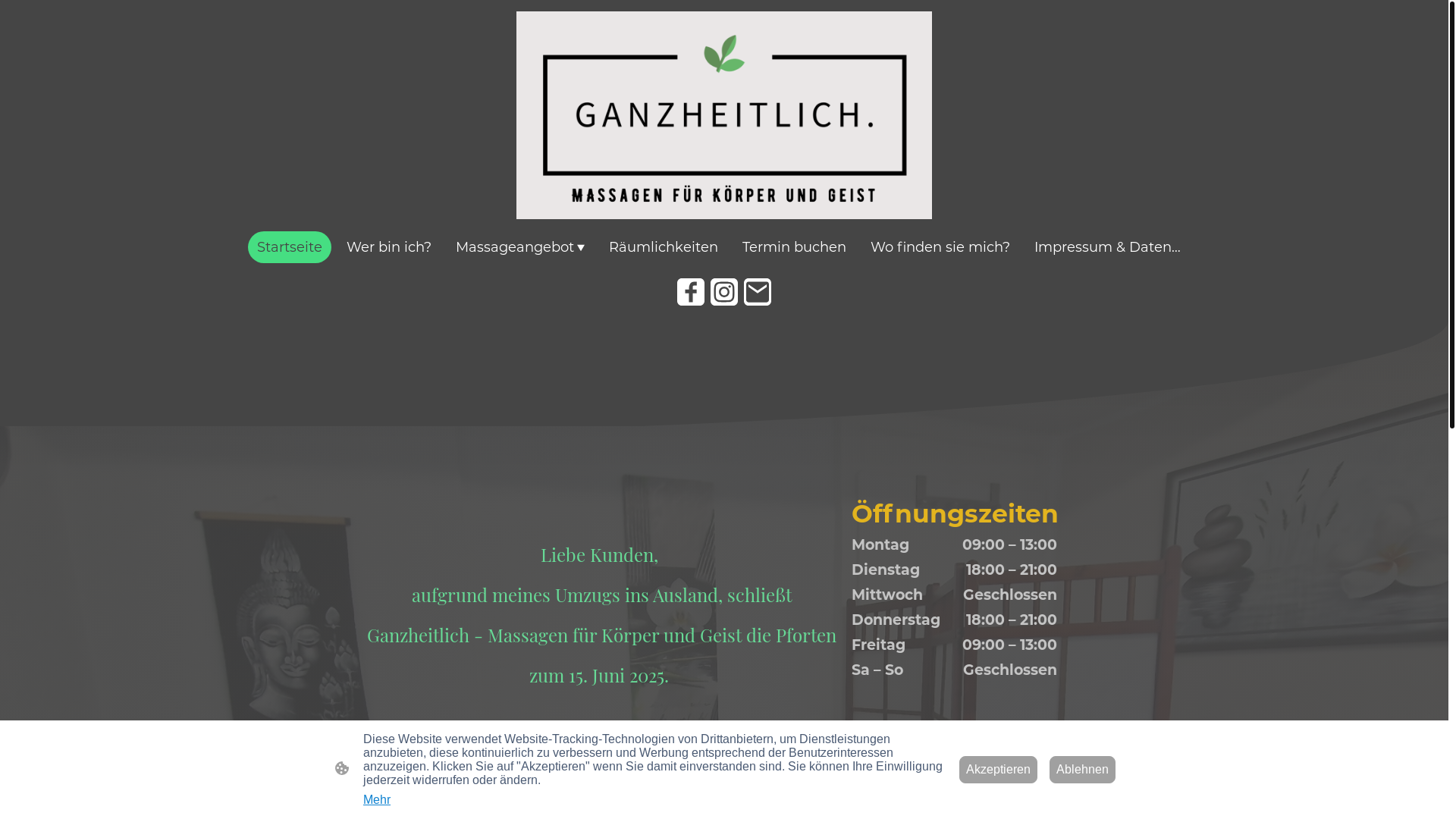 website screenshot of https://osteopatia-puerto.de/