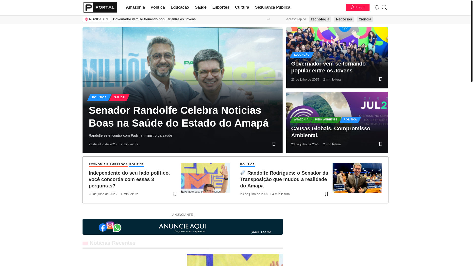 website screenshot of https://alvesneto.net/