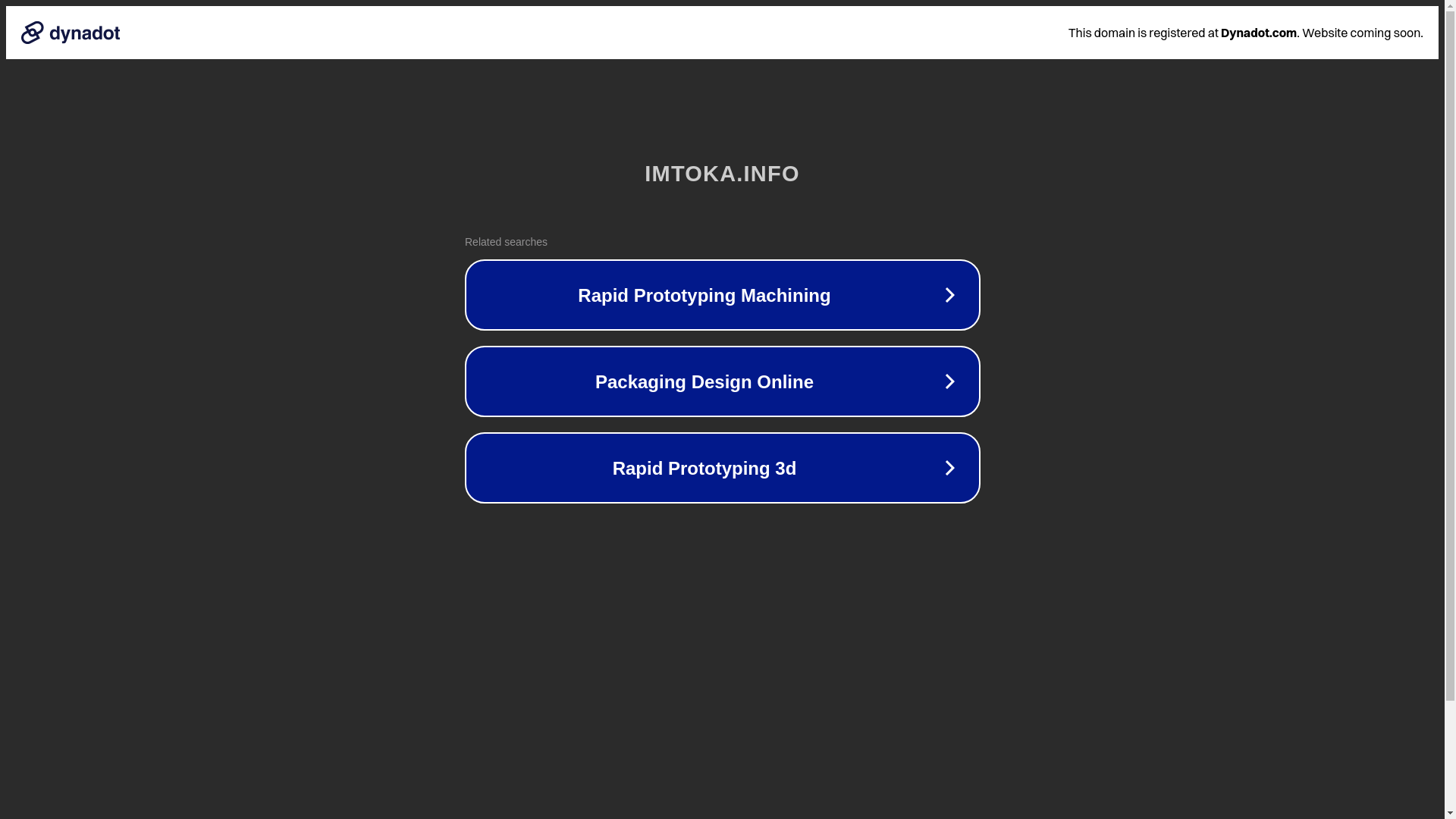 website screenshot of https://imtoka.info/