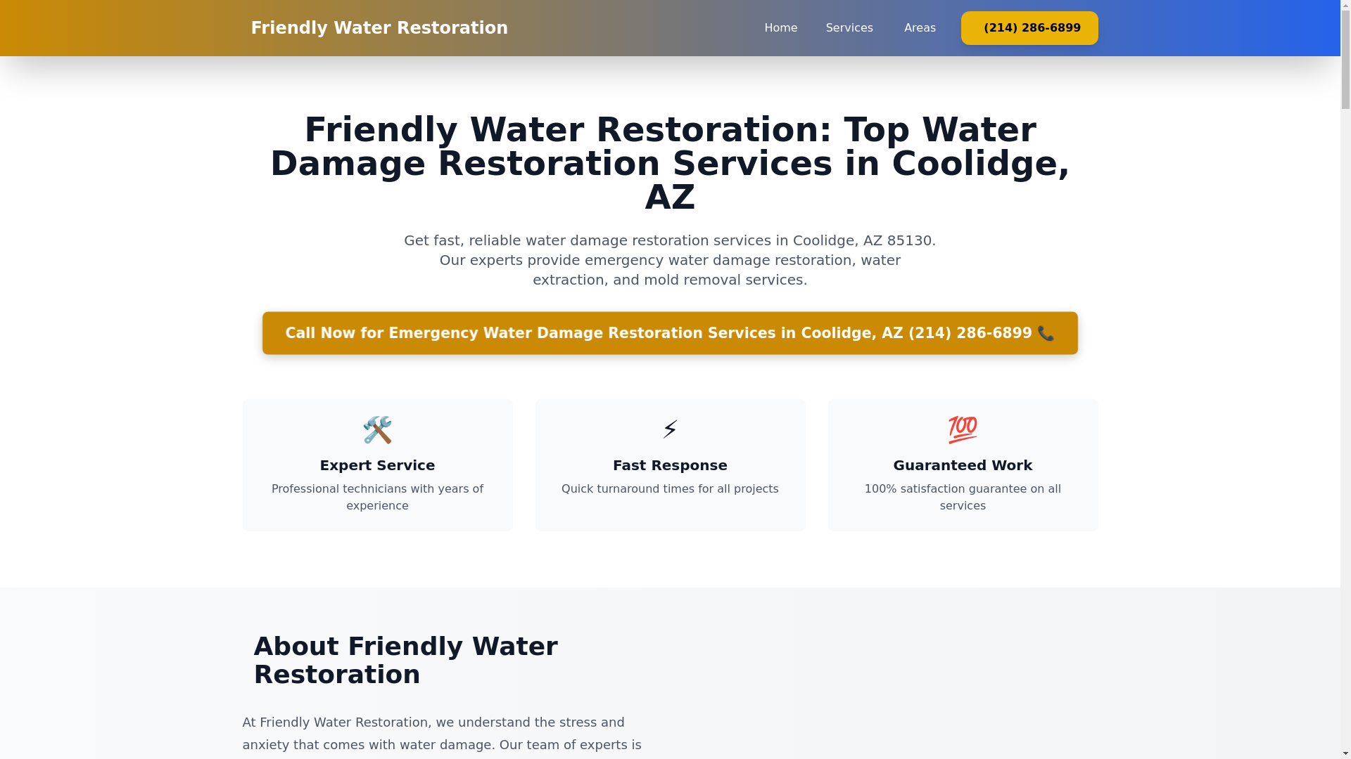 website screenshot of https://water-damage-restoration-coolidge-az.pages.dev/