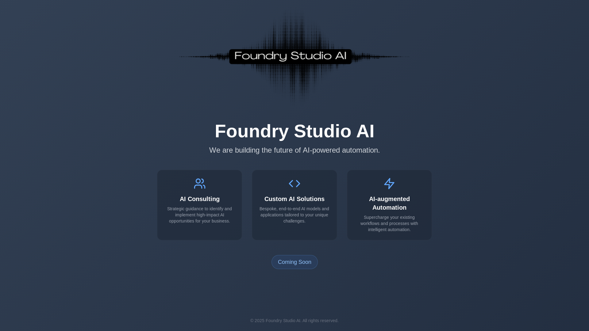website screenshot of https://foundrystudio-7i8.pages.dev/