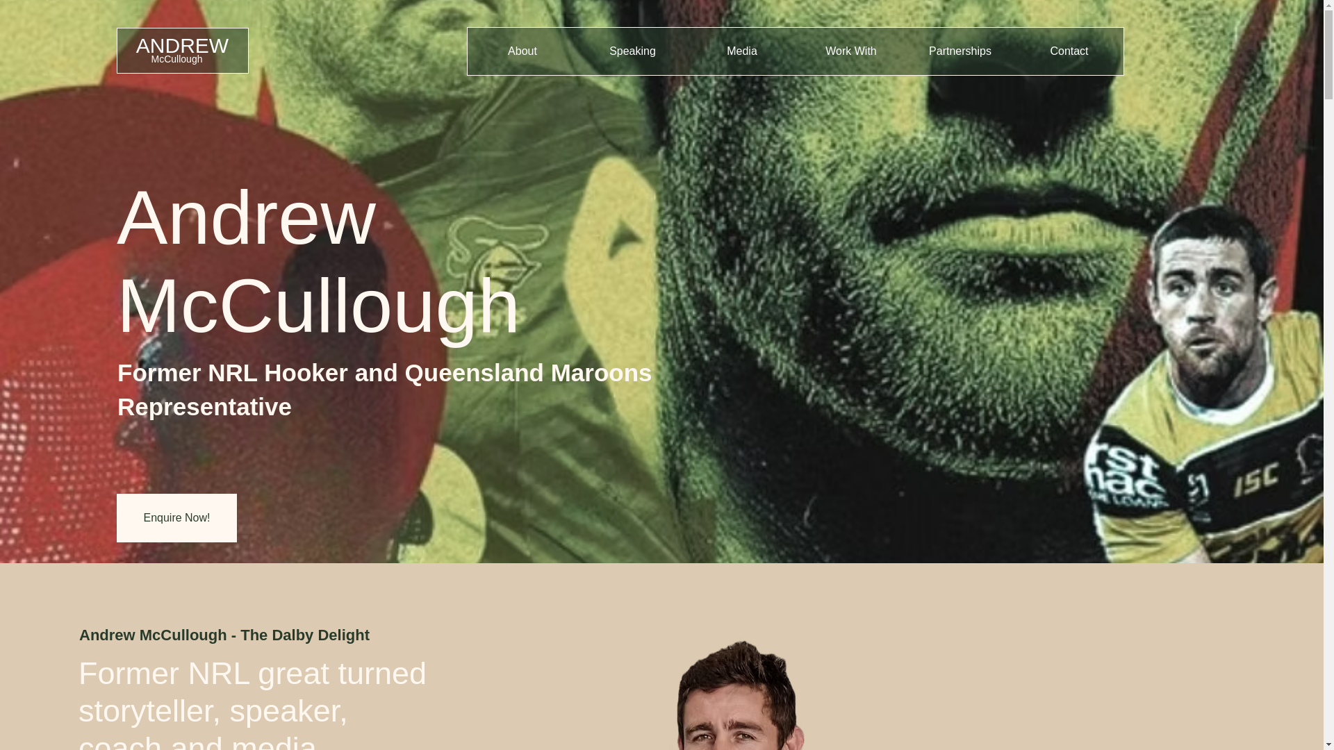 website screenshot of https://andrew-mccullough.com.au/