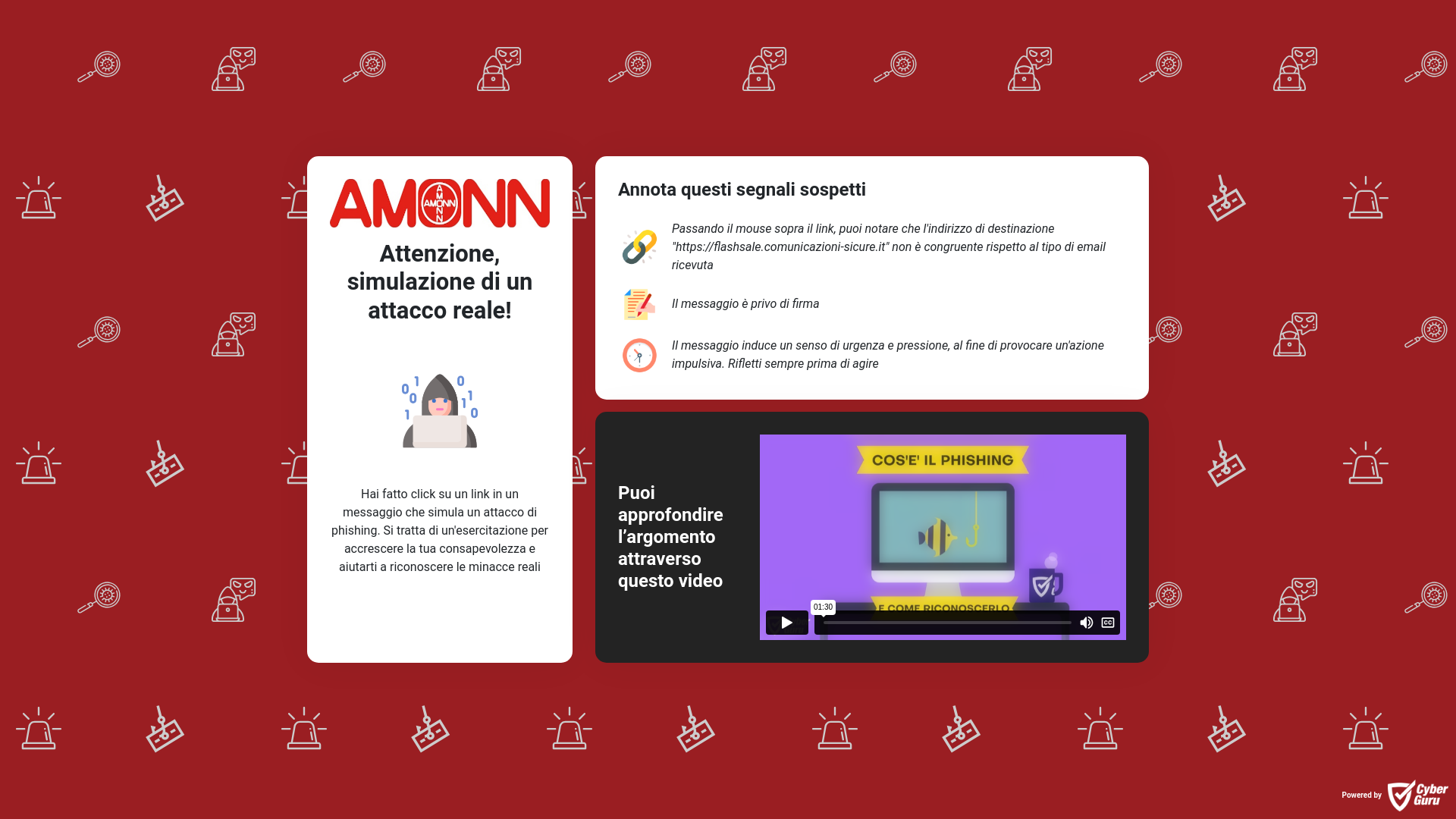 website screenshot of https://flashsale.comunicazioni-sicure.it/login?rid=zmc0YU2