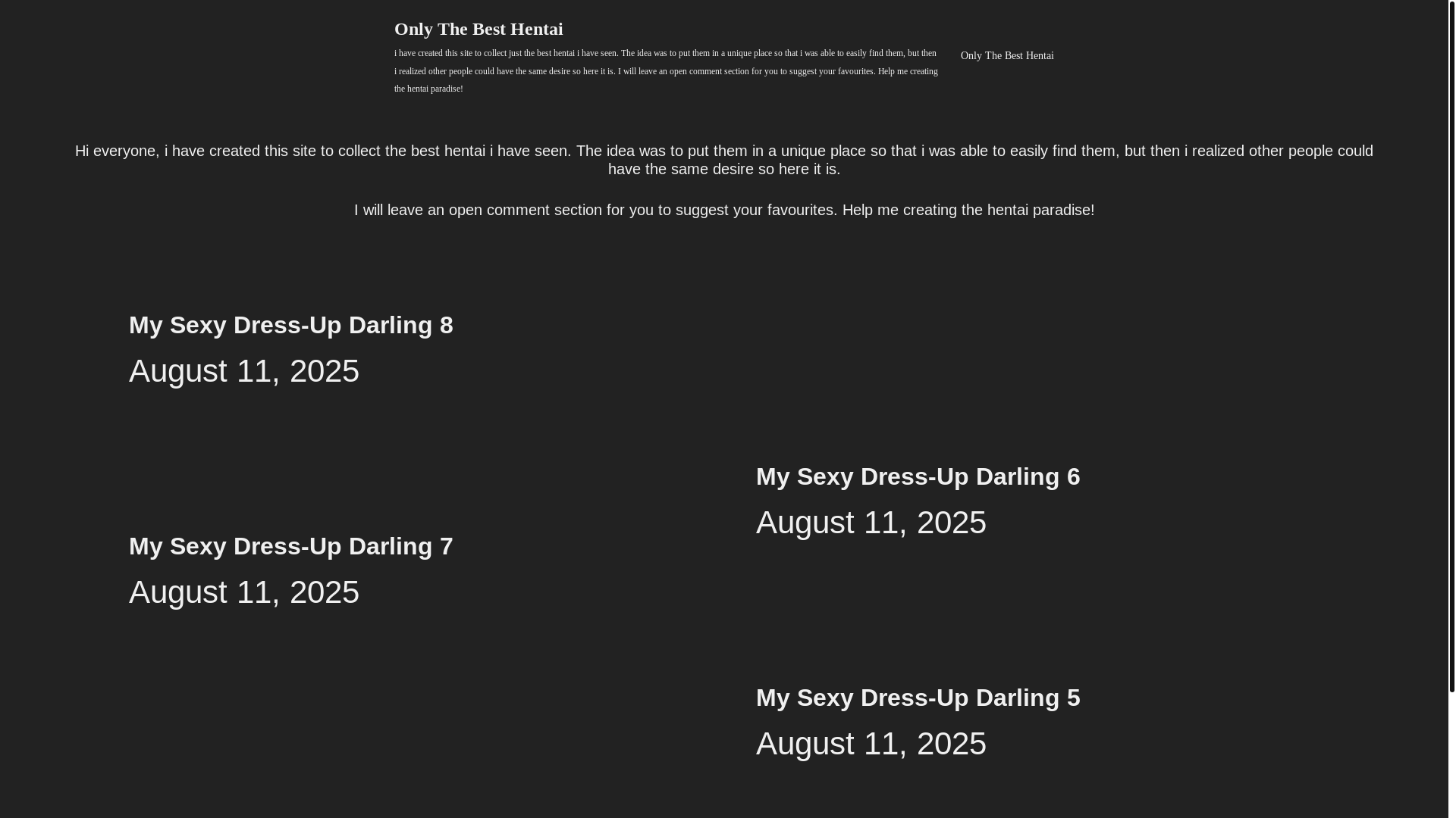 website screenshot of https://onlythebesthentai.com/