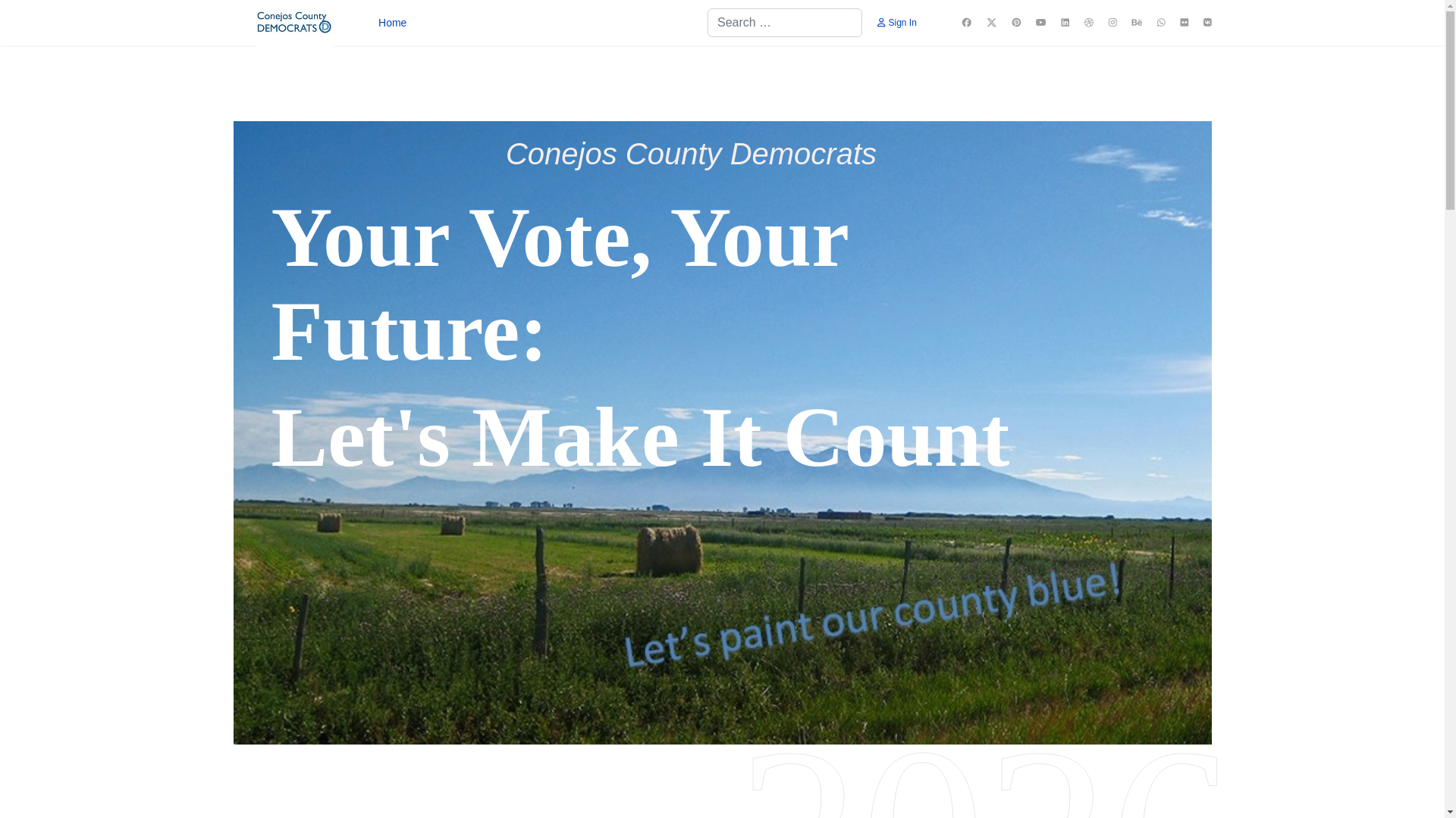 website screenshot of https://conejosdems.org/