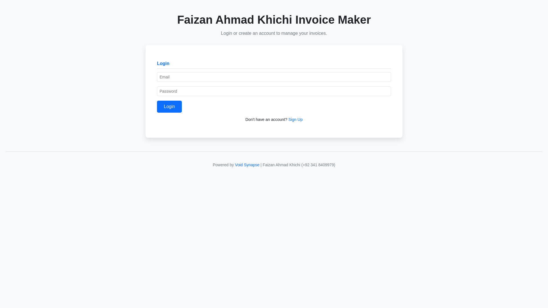 website screenshot of https://fak-invoice.pages.dev/