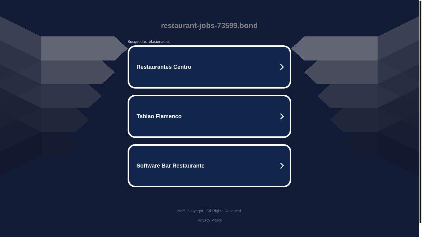 website screenshot of https://restaurant-jobs-73599.bond/