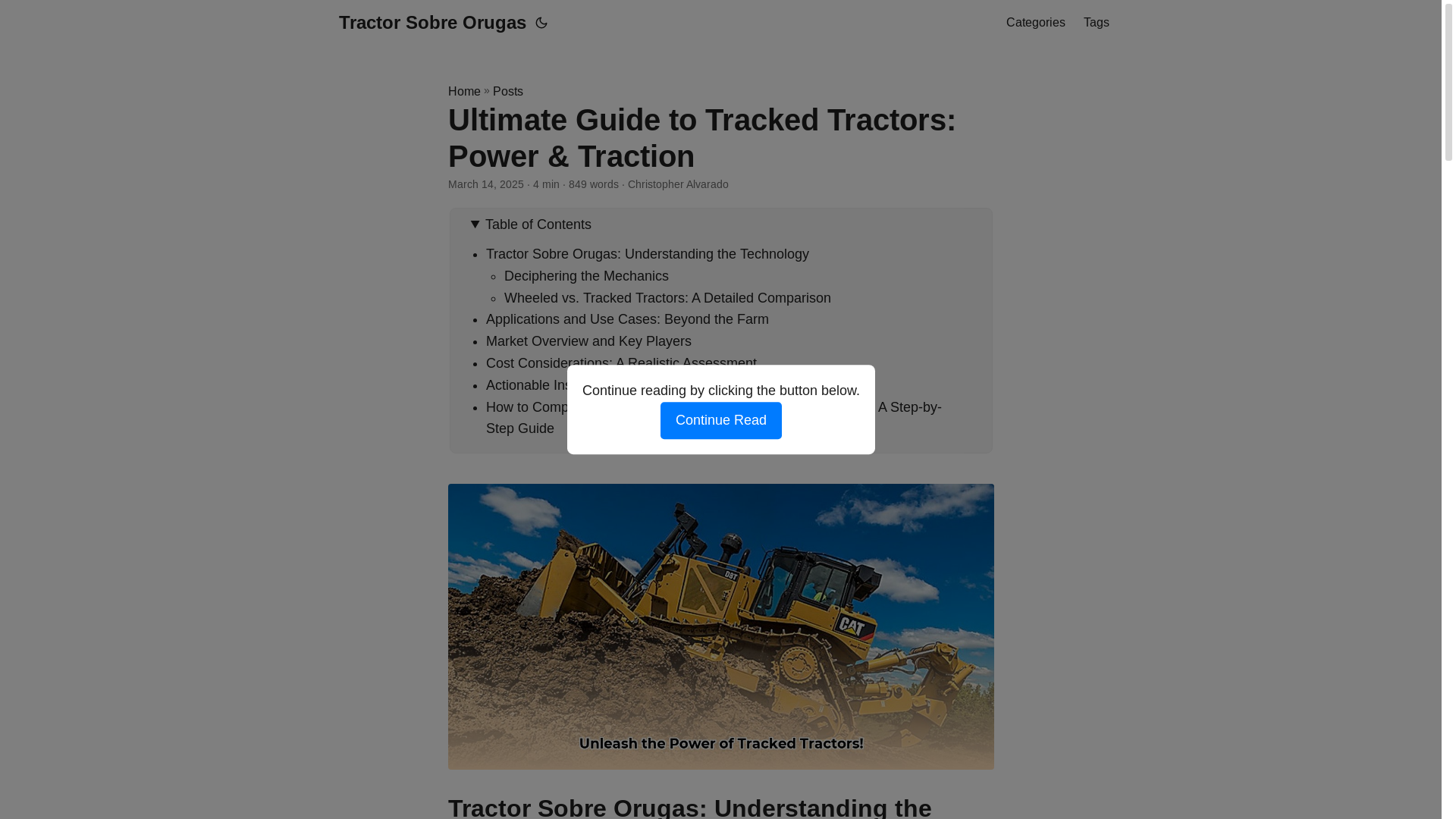 website screenshot of https://tractor-sobre-orugas.pages.dev/