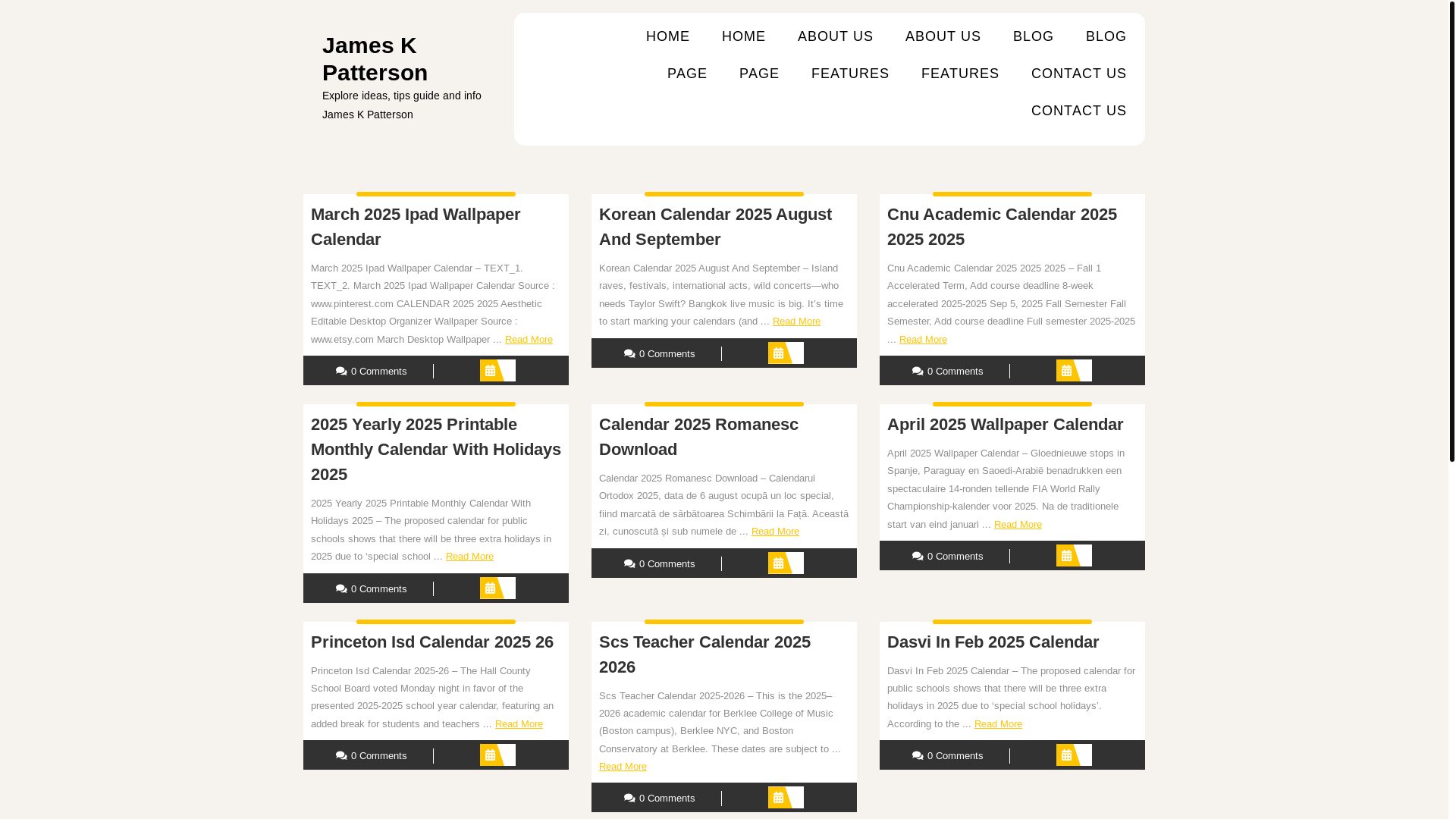website screenshot of https://jameskpattersong.pages.dev/