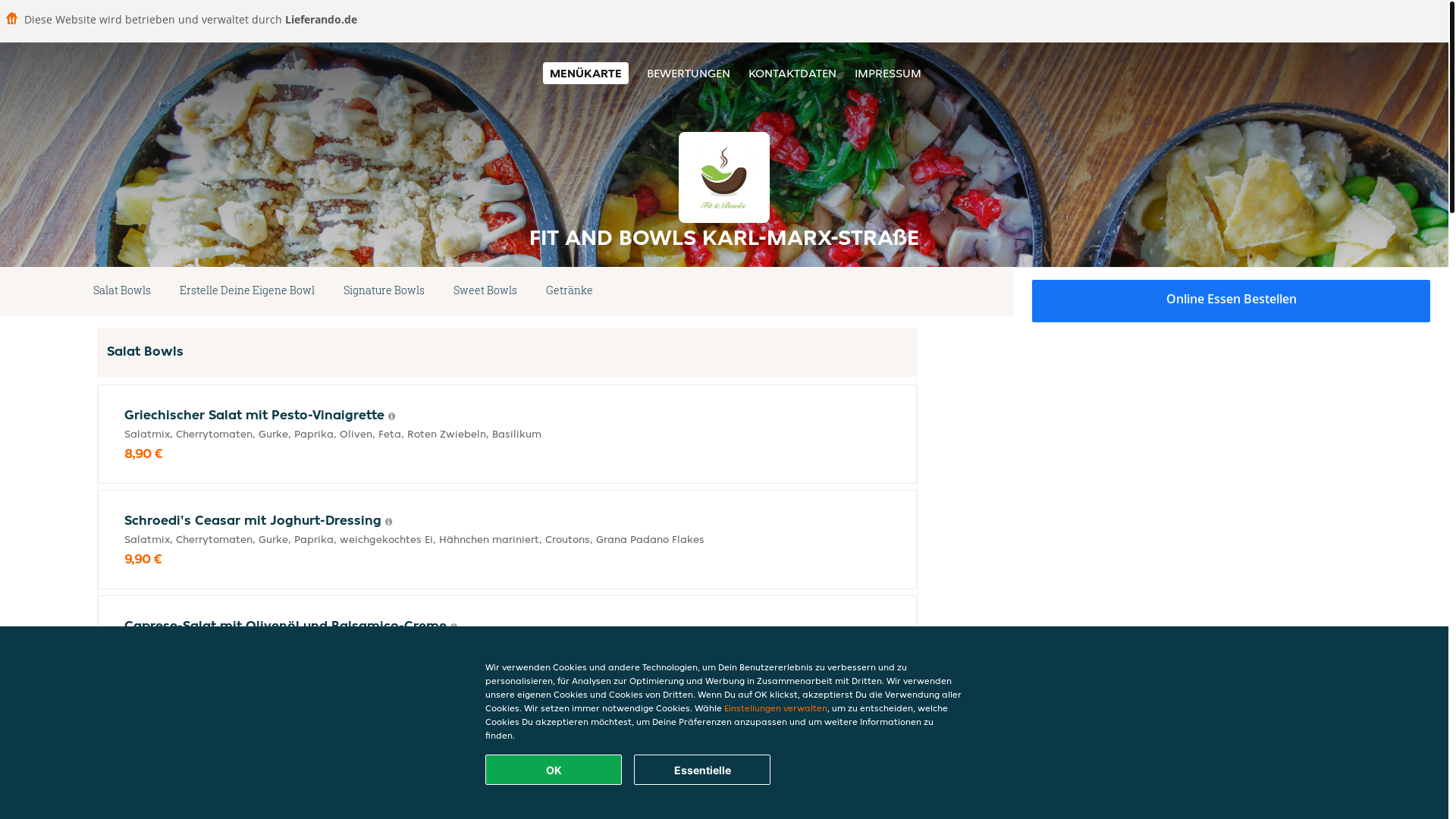 website screenshot of https://fitandbowls-neuruppin.de/