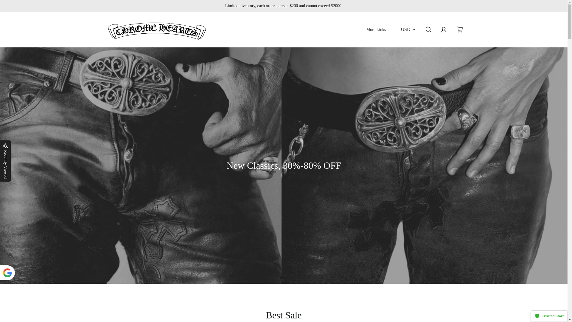 website screenshot of https://chromehears-ciearance.top/