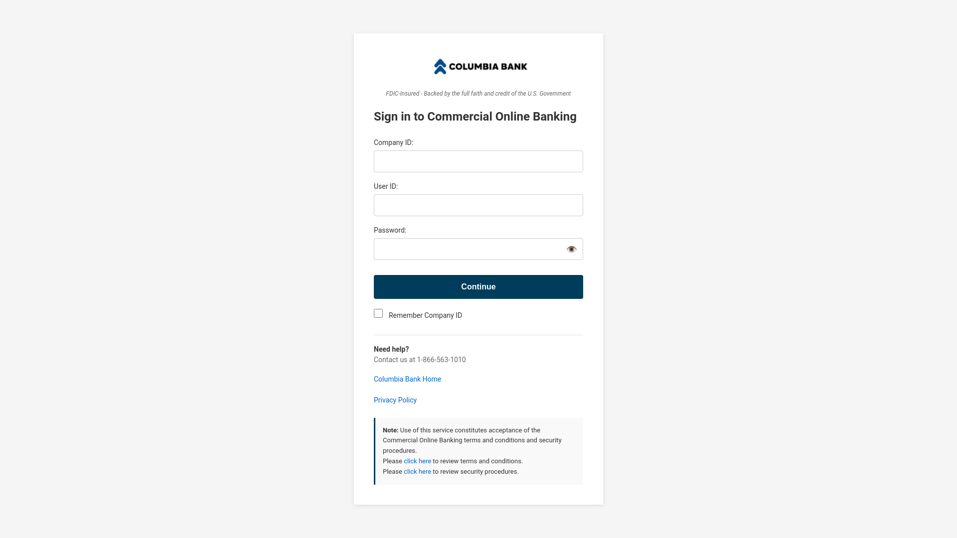 website screenshot of https://disable-columbiabank.com/