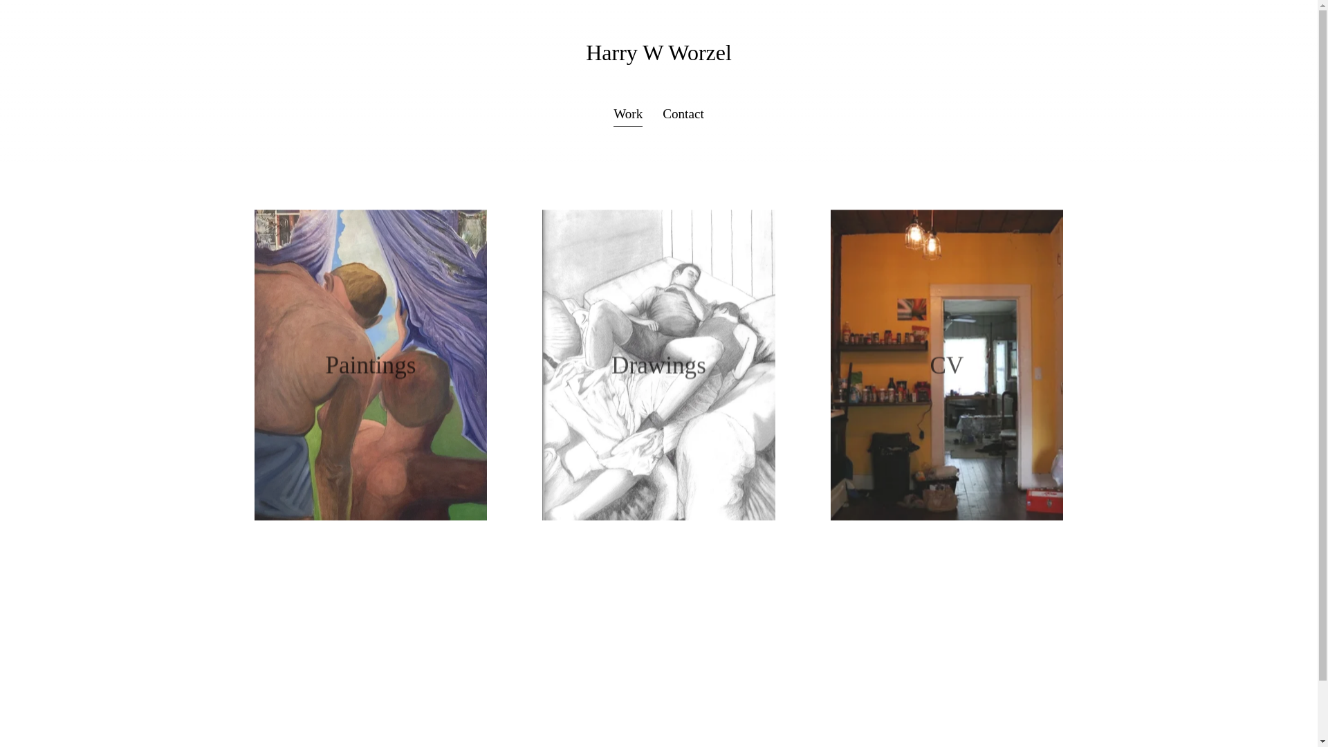 website screenshot of https://harrisonworzel.com/