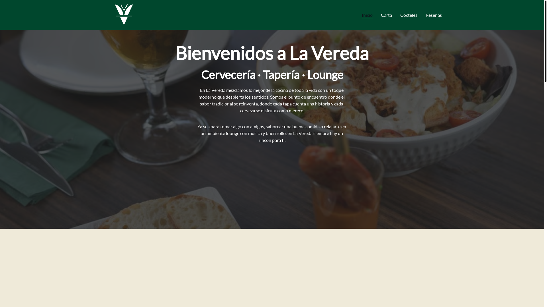 website screenshot of https://taperialavereda.com/
