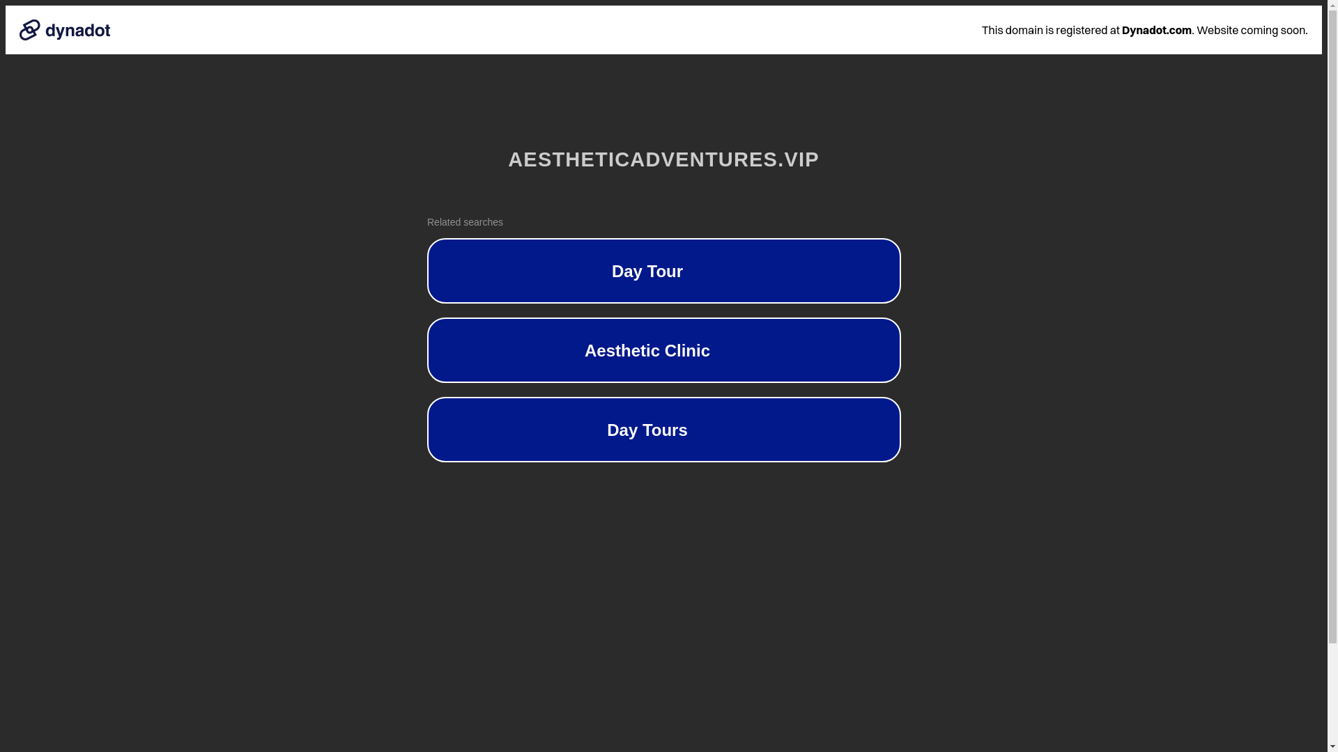 website screenshot of https://aestheticadventures.vip/