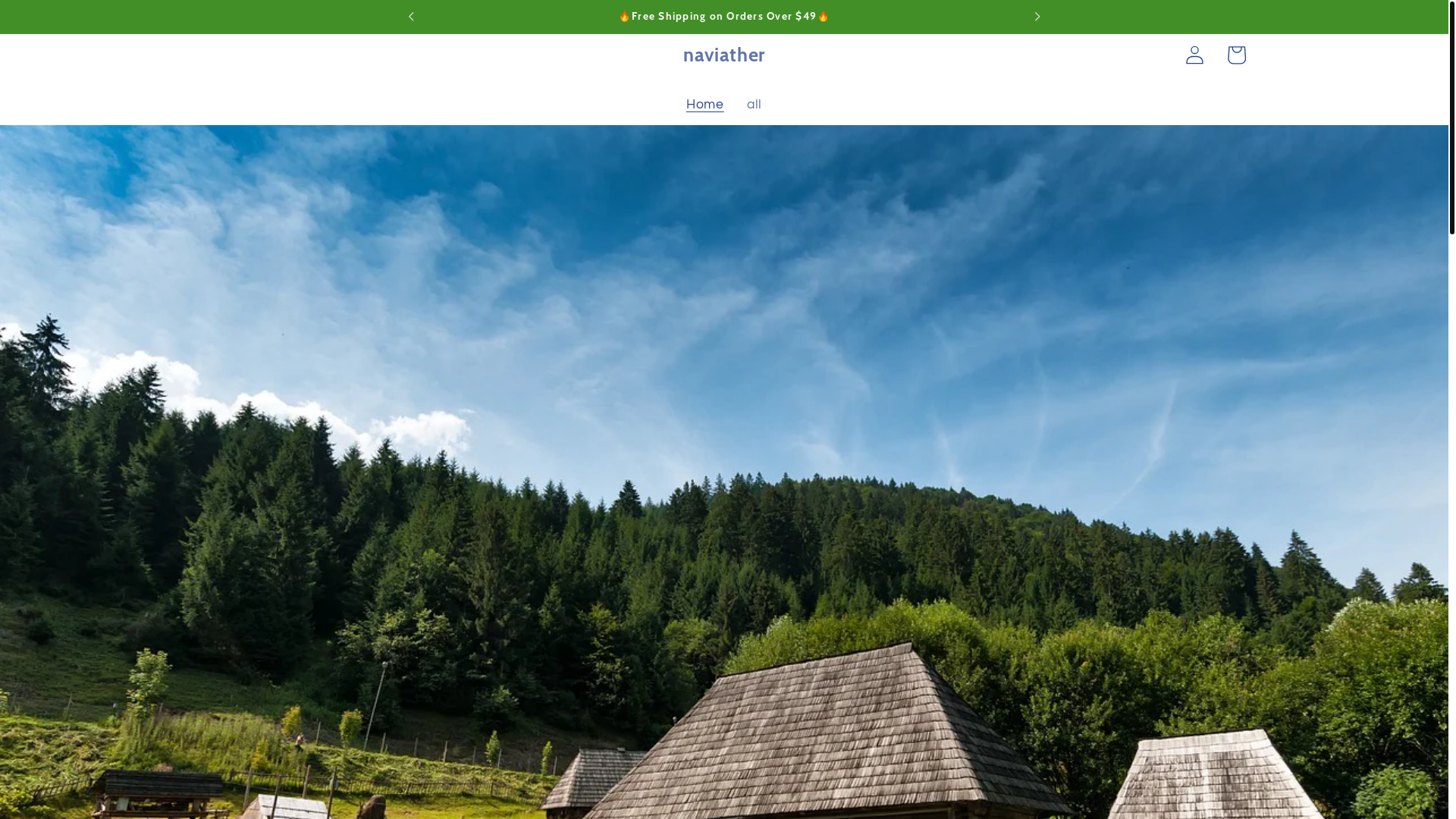 website screenshot of https://naviatheravip.com/