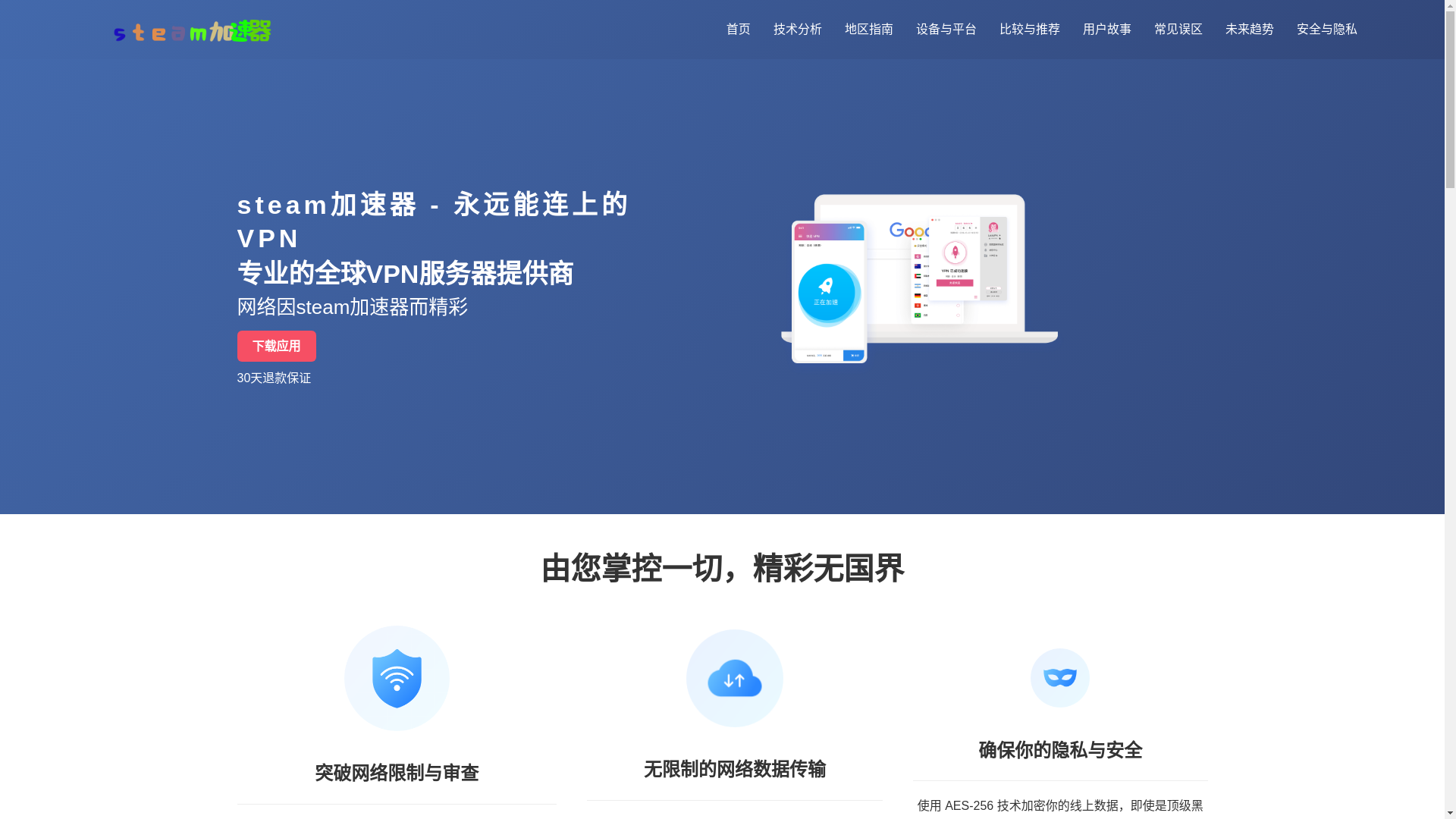 website screenshot of https://v1-steamspeed.net/