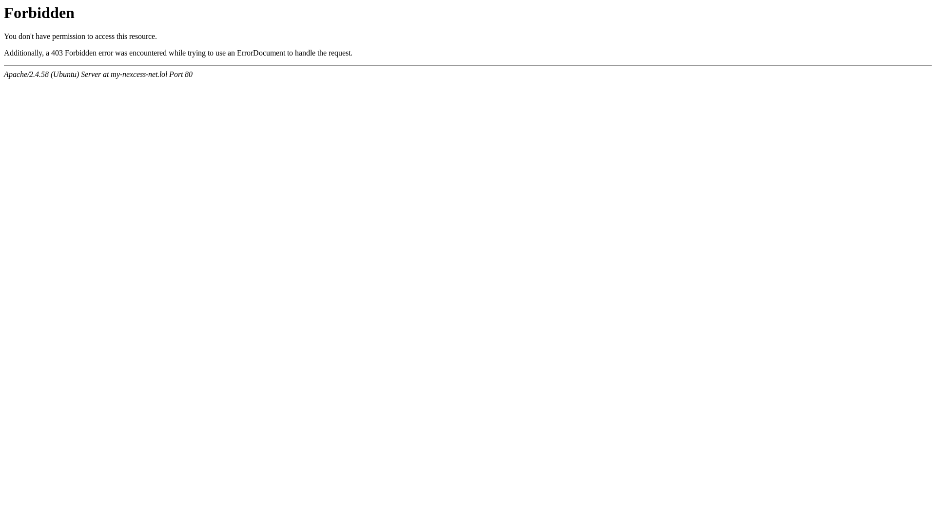 website screenshot of https://my-nexcess-net.lol/