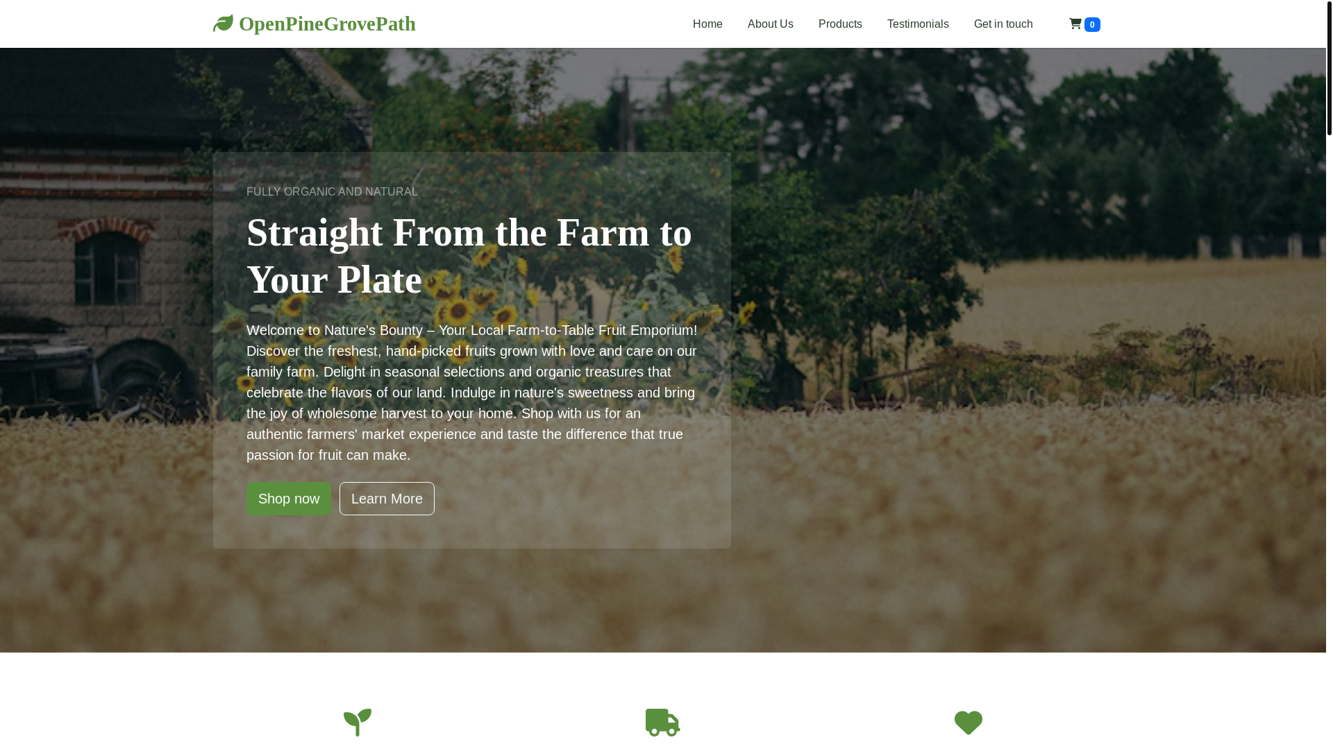 website screenshot of https://openpinegrovepath.sbs/