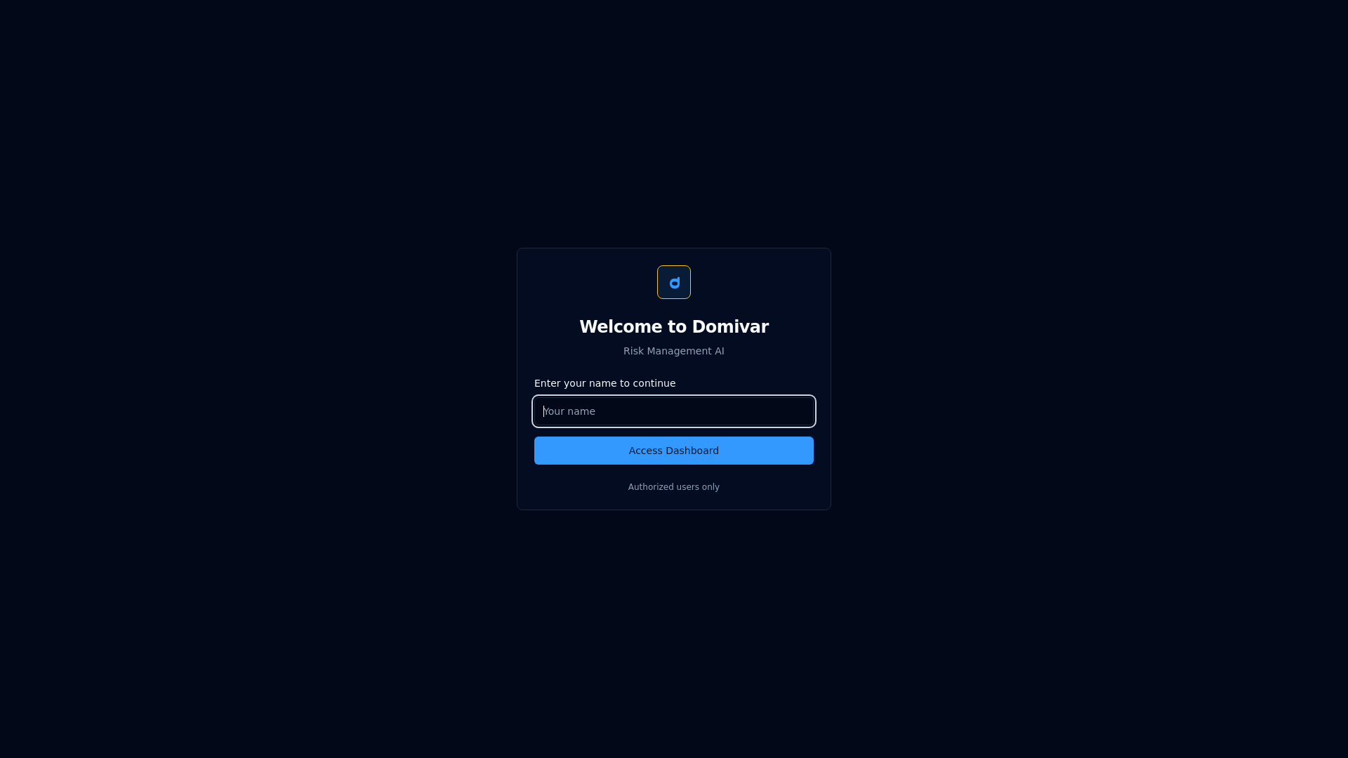 website screenshot of https://trydomivar.com/