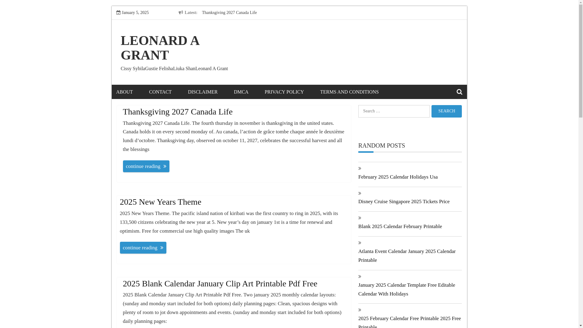 website screenshot of https://leonardagrants.pages.dev/