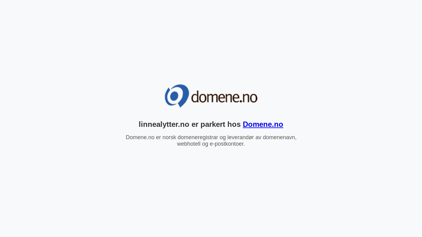 website screenshot of https://linnealytter.no/
