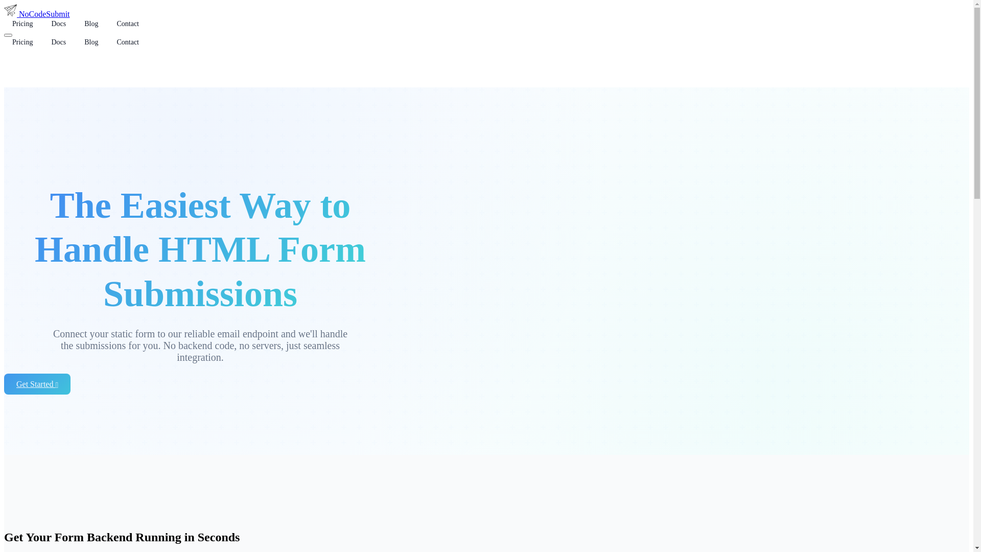 website screenshot of https://nocodesubmit.com/