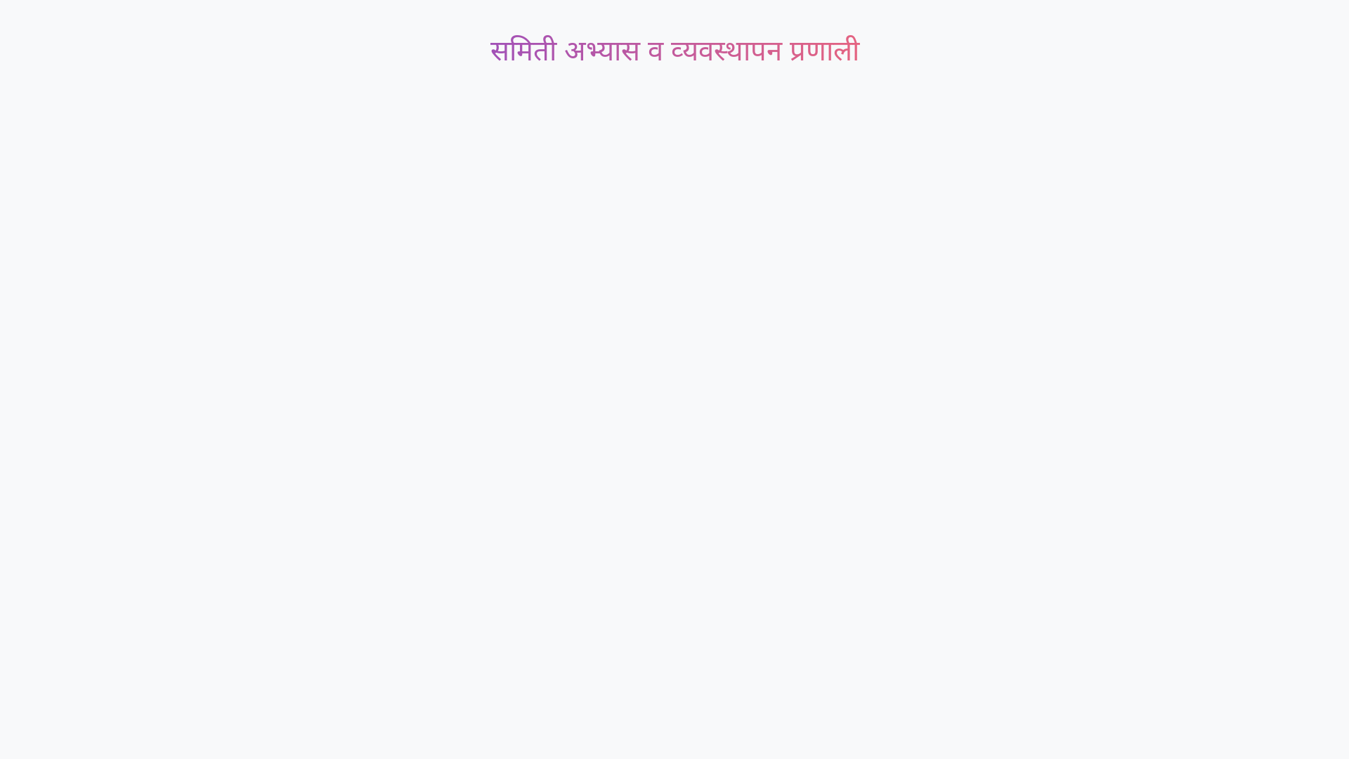 website screenshot of https://mahacommittee.in/