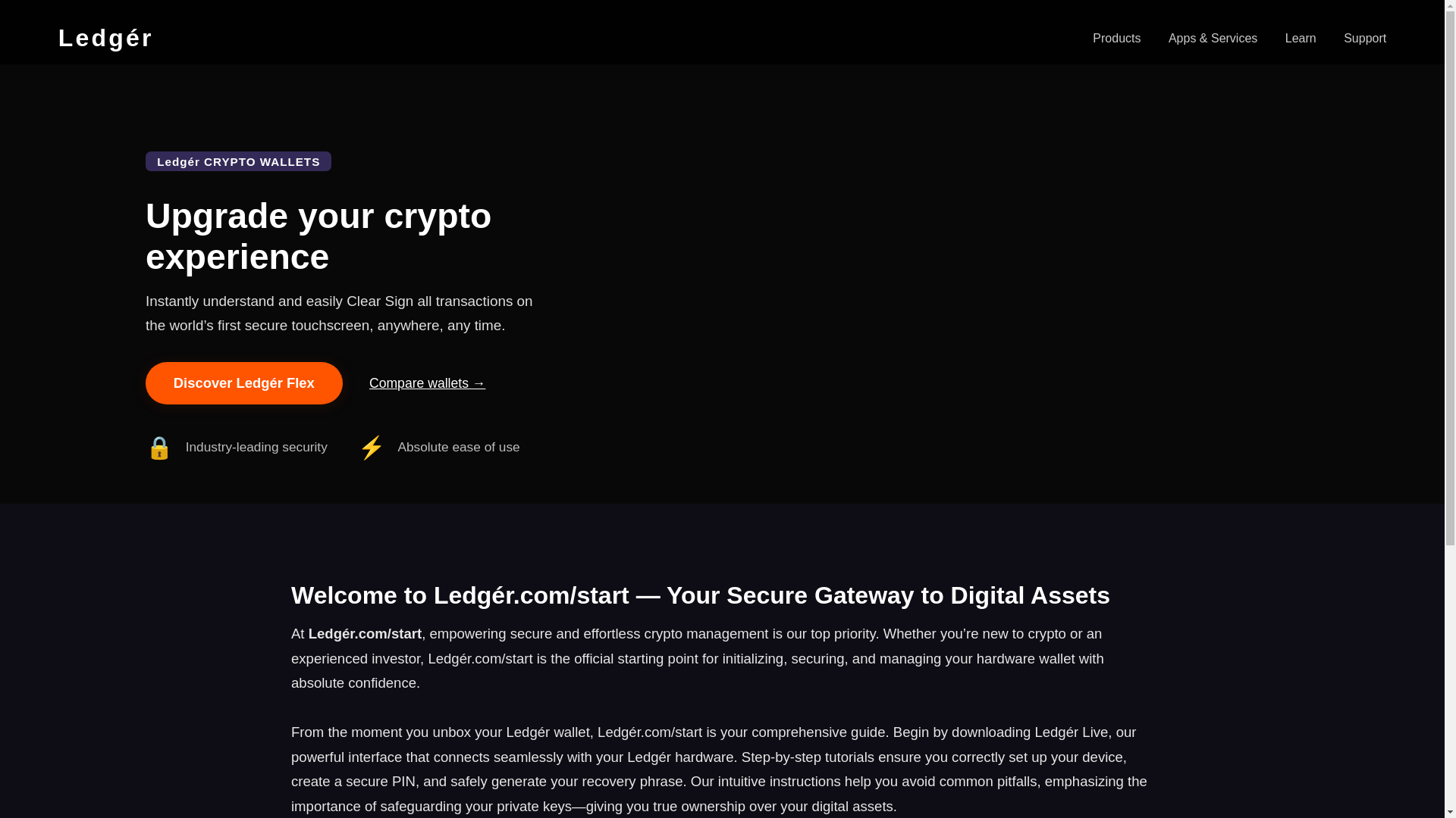 website screenshot of https://faq-ledger-com-start.pages.dev/