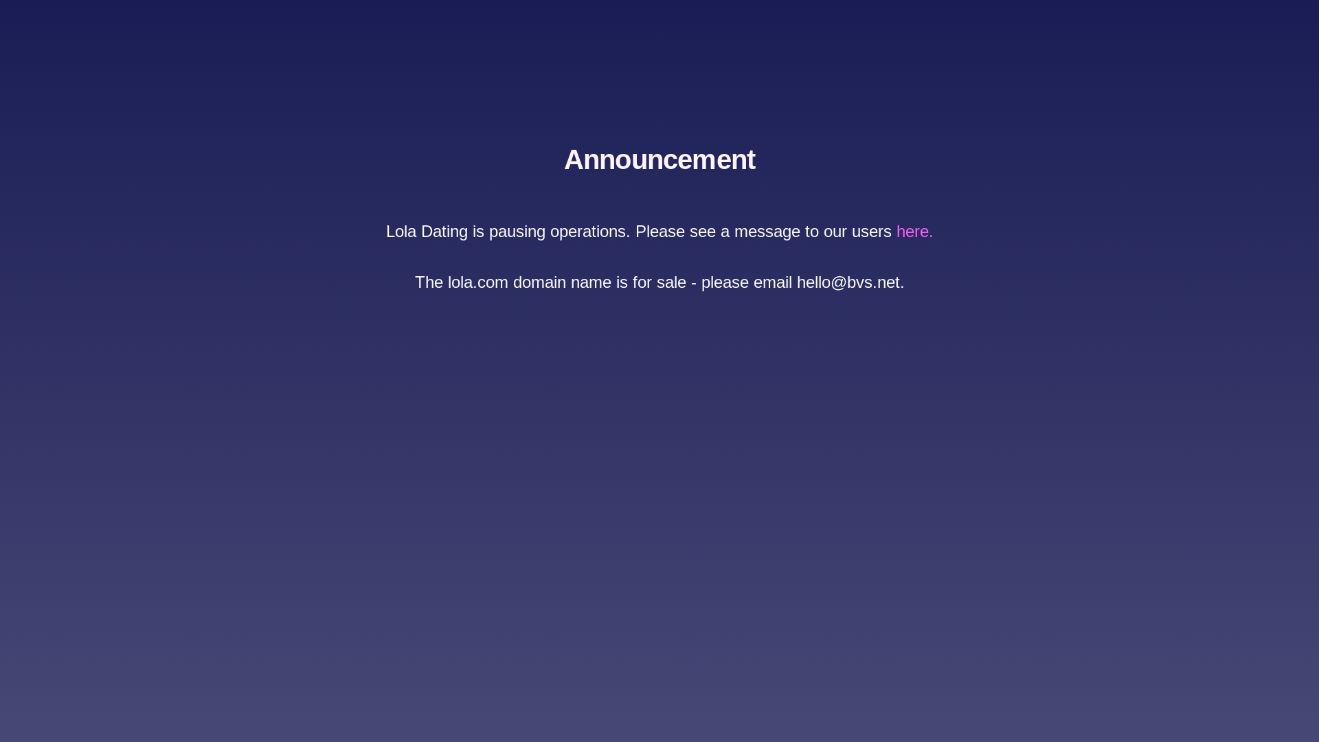 website screenshot of https://lola.com/