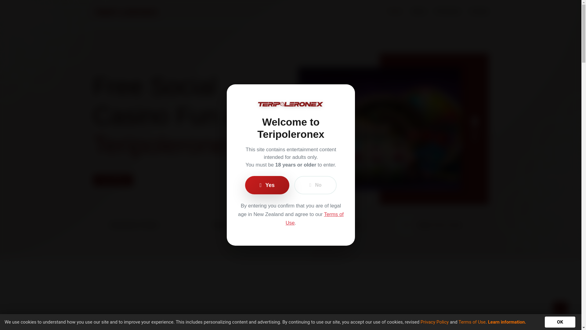 website screenshot of https://teripoleronex.com/