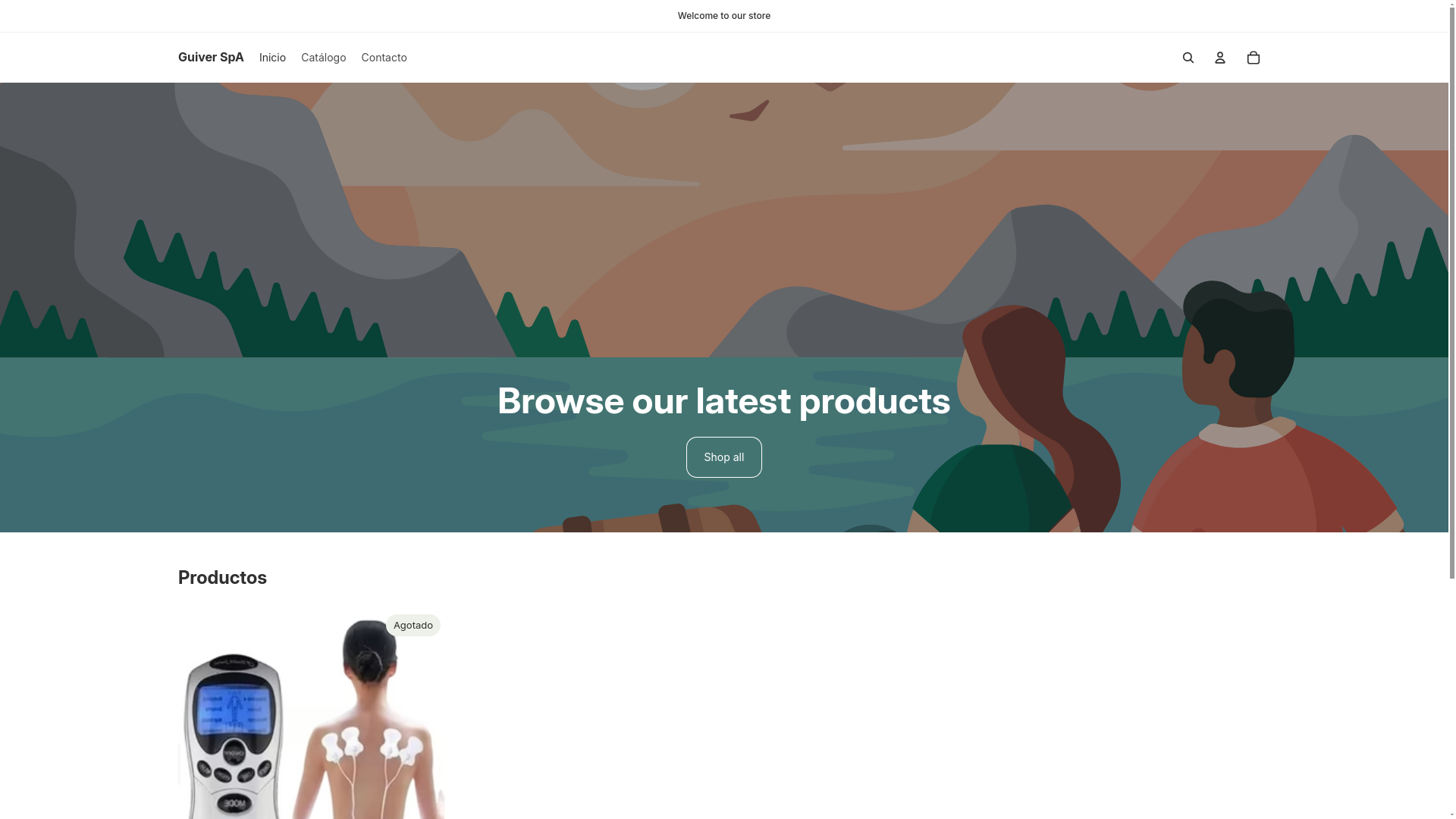 website screenshot of https://dropguiver.com/