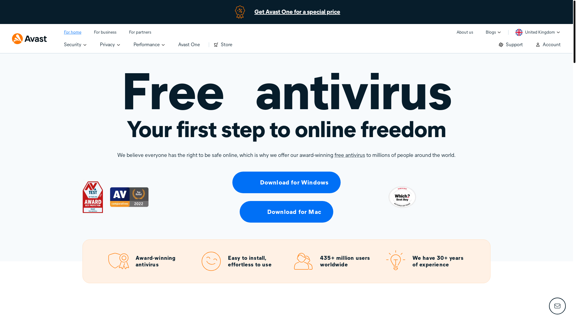 website screenshot of https://avast-diagnostic.com/