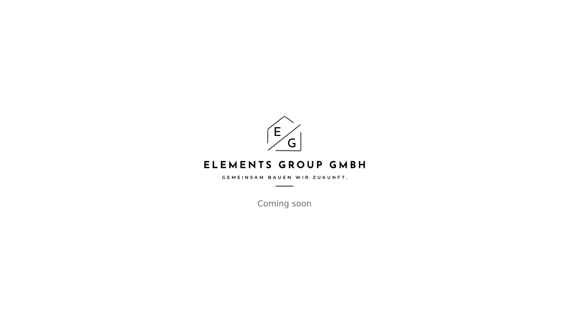 website screenshot of https://elementsgroupgmbh.de/