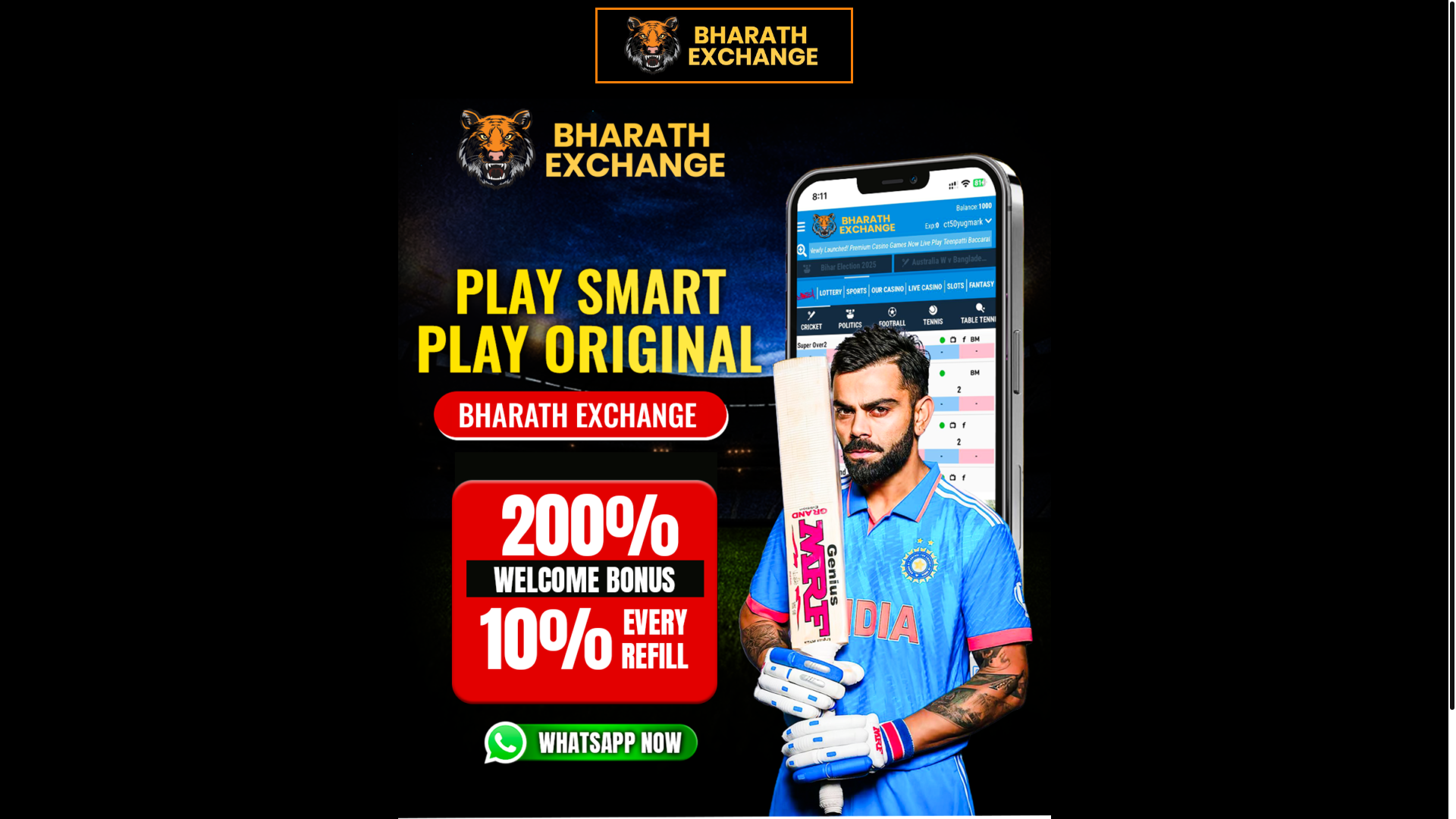 website screenshot of https://bharathnews.shop/