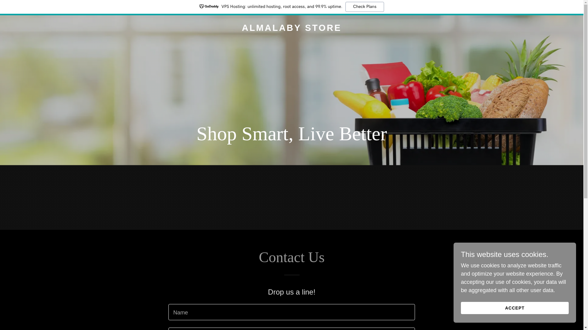 website screenshot of https://almalaby.store/