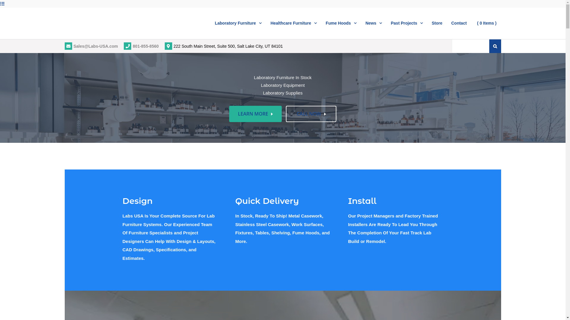 website screenshot of https://labsusateam.com/