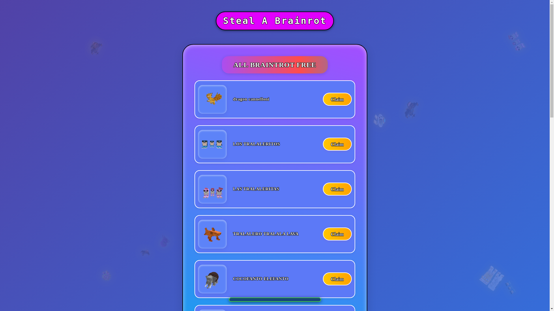 website screenshot of https://brainrot1.pages.dev/