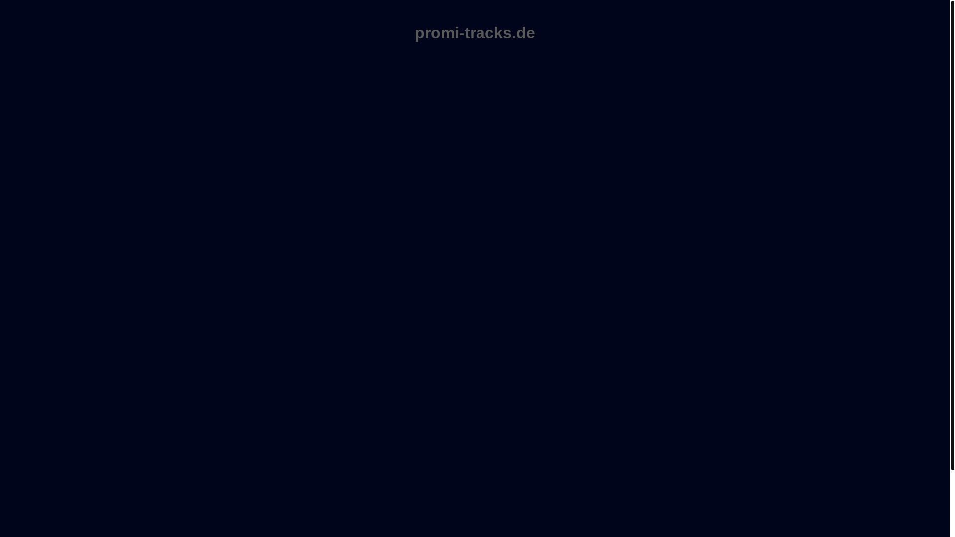 website screenshot of https://promi-tracks.de/