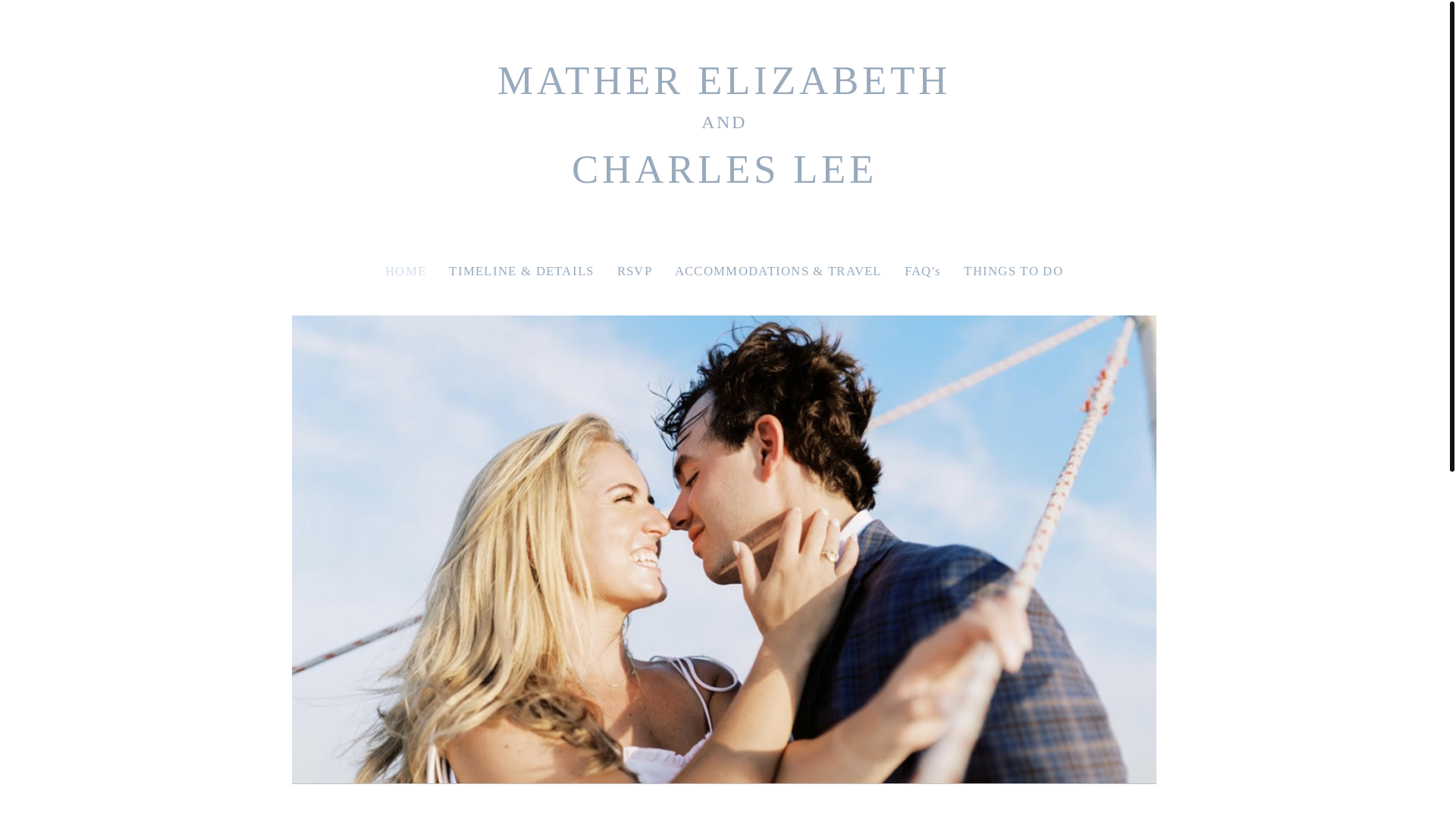 website screenshot of https://mattieandcharlie2026.com/