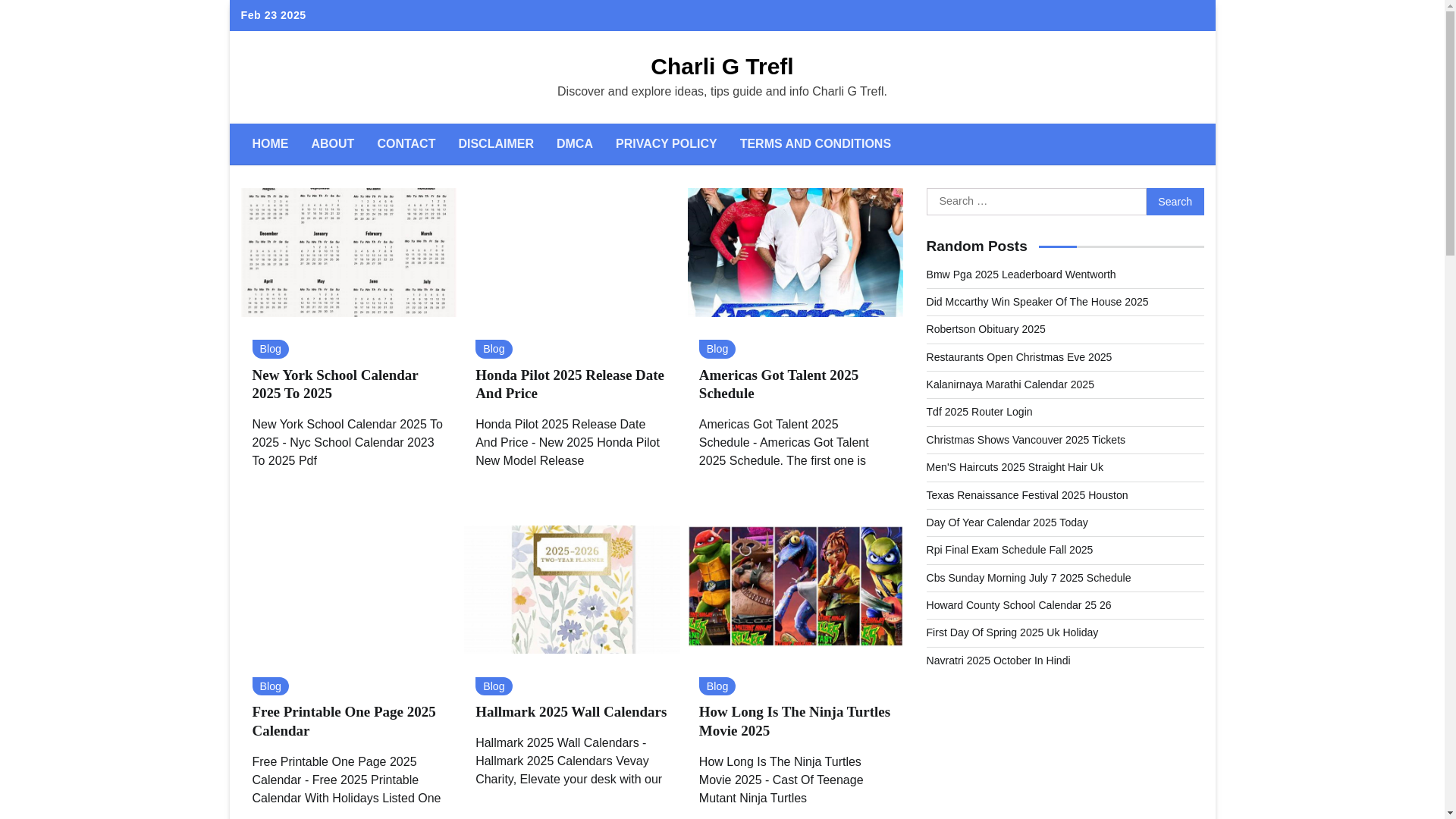 website screenshot of https://charligtrefl.pages.dev/