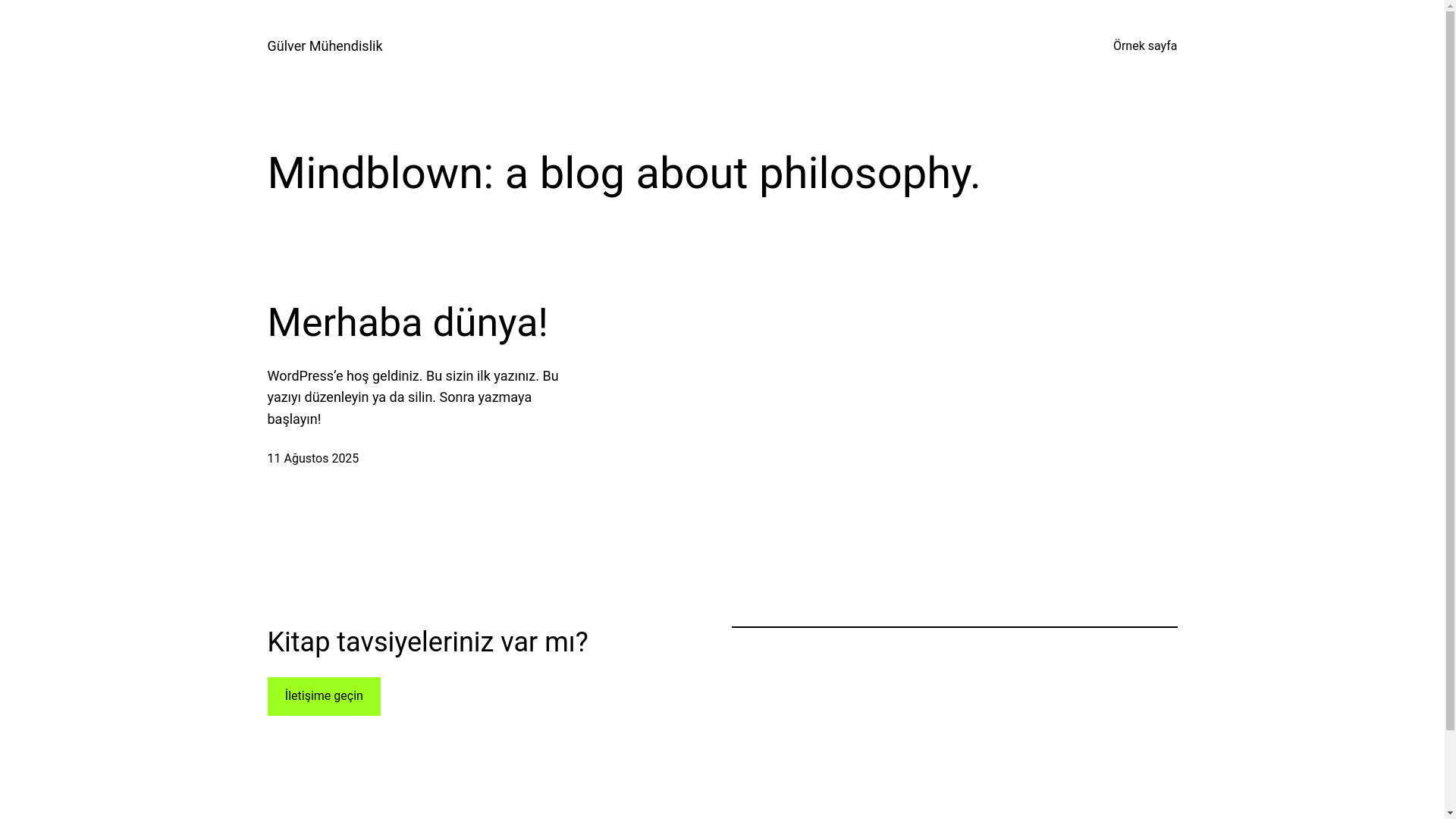 website screenshot of https://gulvermuhendislik.com/
