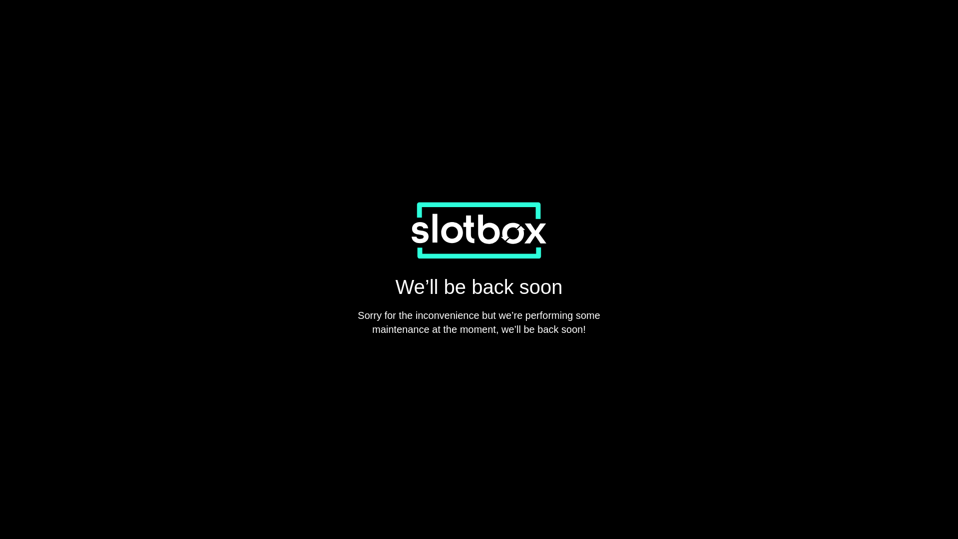 website screenshot of https://slotbox123.com/