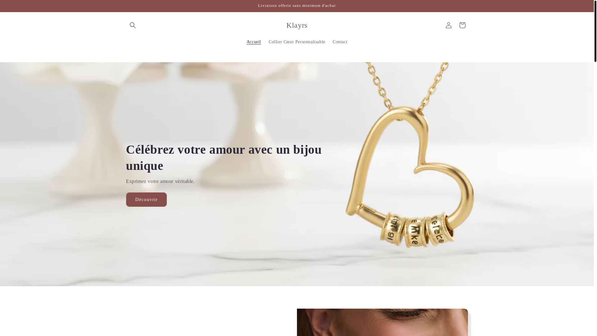 website screenshot of https://klayrs.com/