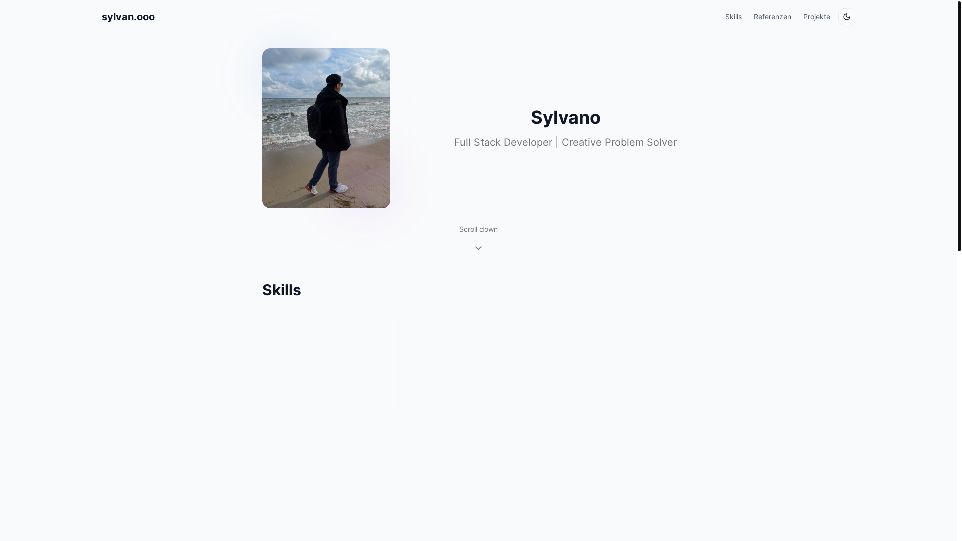 website screenshot of https://sylvan-ooo.pages.dev/