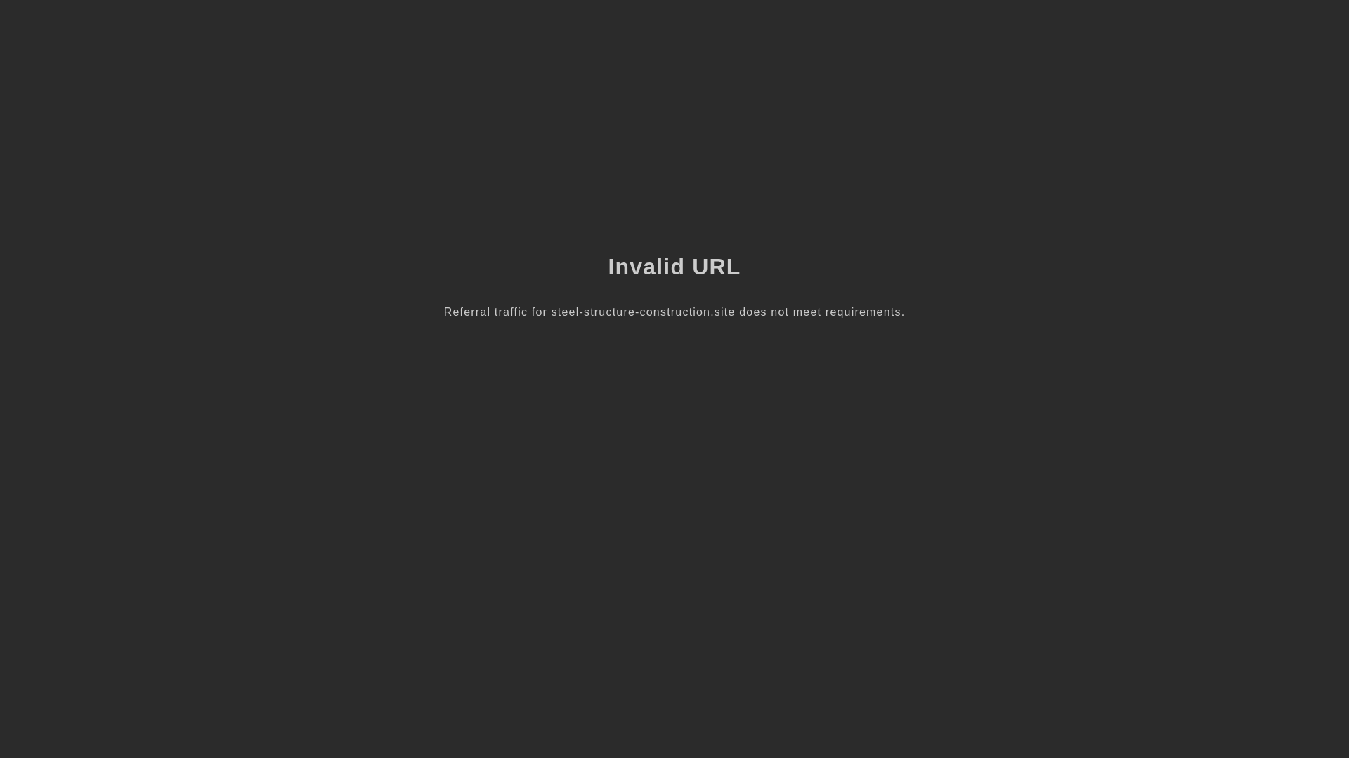 website screenshot of https://steel-structure-construction.site/