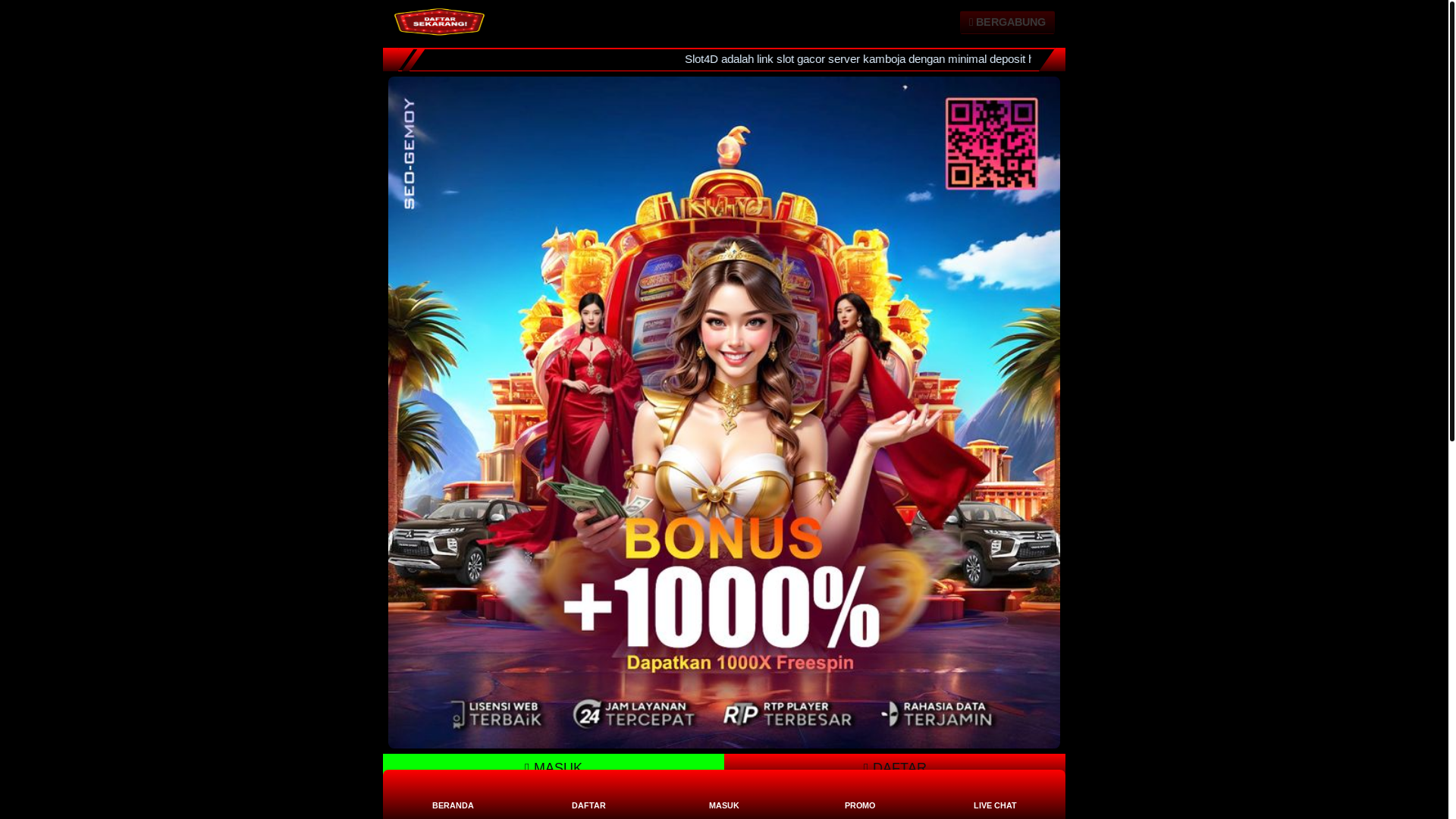 website screenshot of https://slot4d-kebidananumpku.pages.dev/